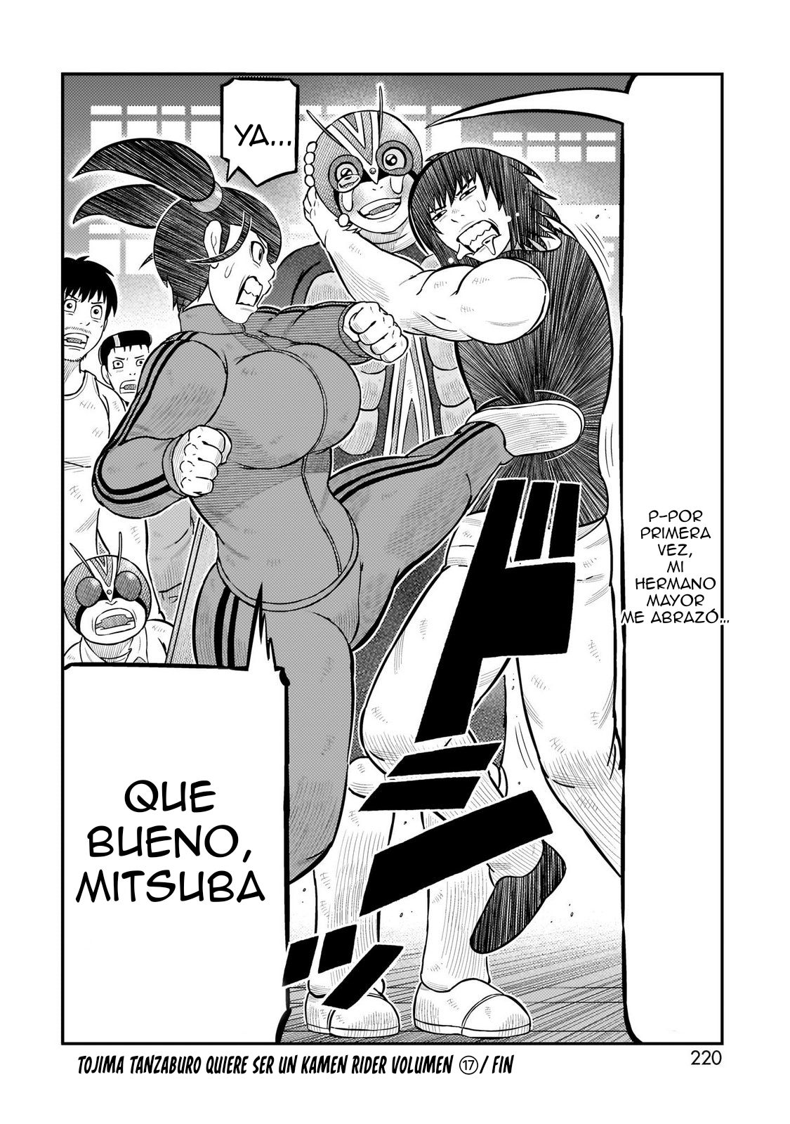 Tōjima Tanzaburō wa Kamen Raidā ni Naritai Capitulo 68.1 página 3