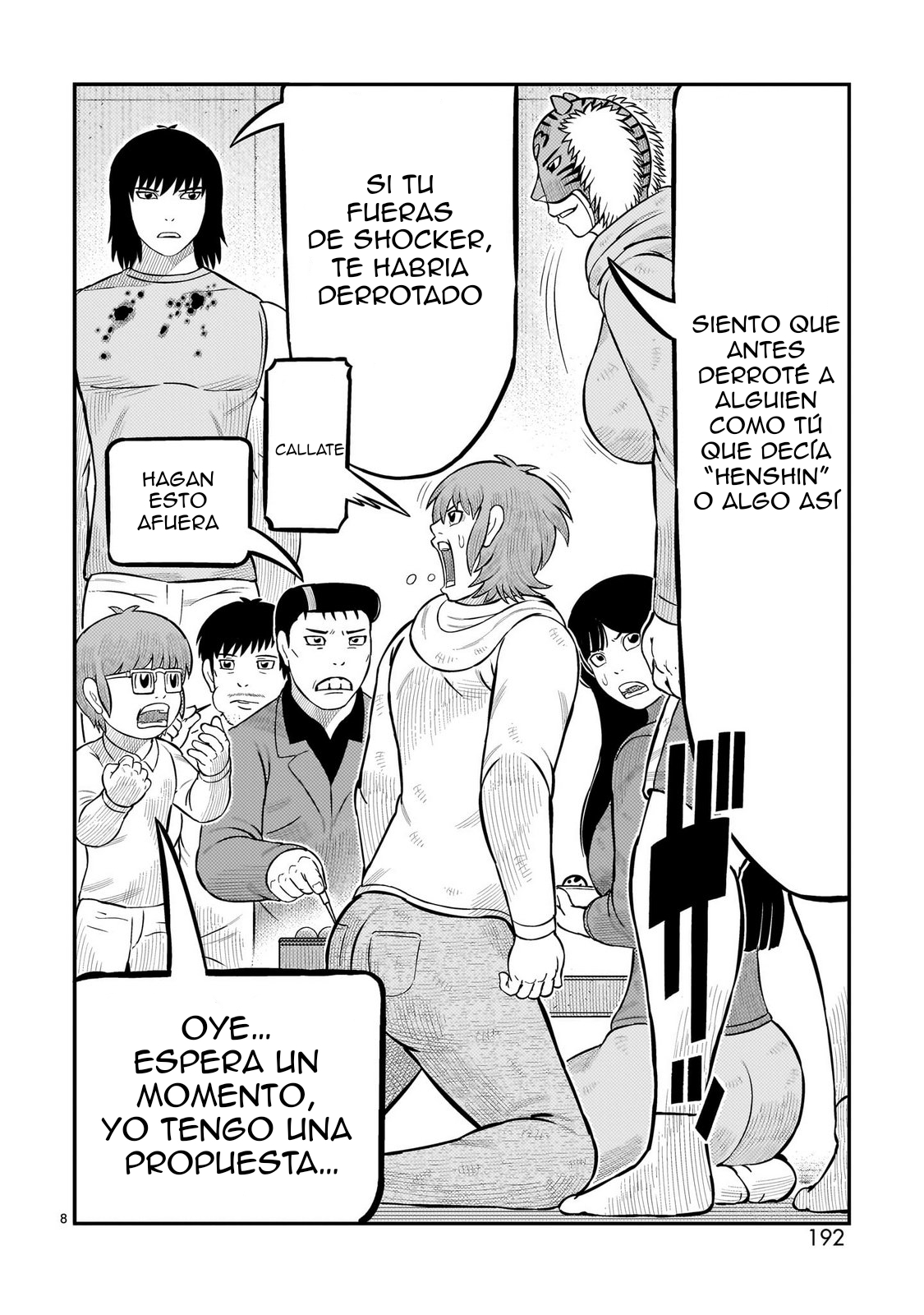 Tōjima Tanzaburō wa Kamen Raidā ni Naritai Capitulo 68 página 8