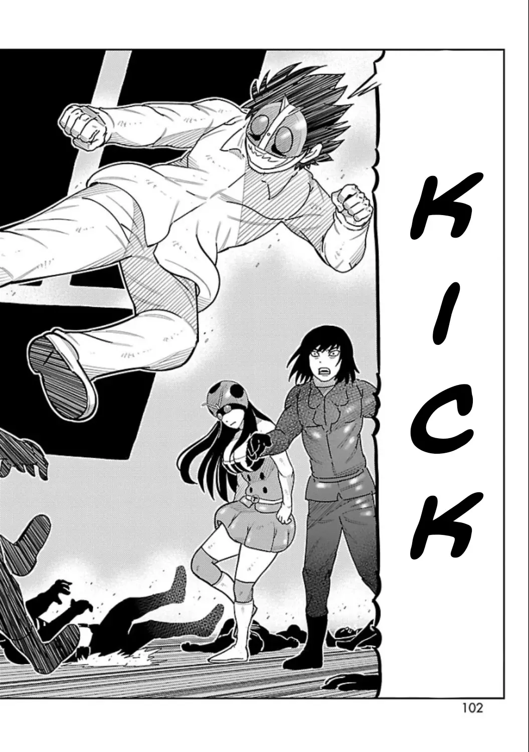 Tōjima Tanzaburō wa Kamen Raidā ni Naritai Capitulo 7 página 13