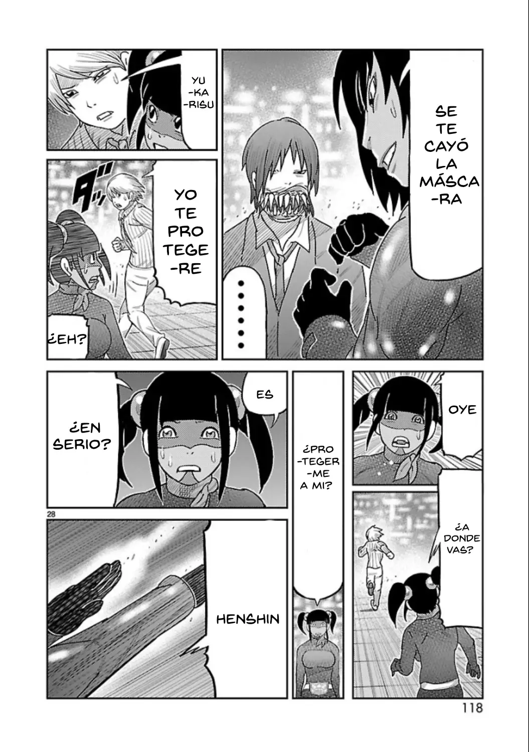 Tōjima Tanzaburō wa Kamen Raidā ni Naritai Capitulo 7 página 29