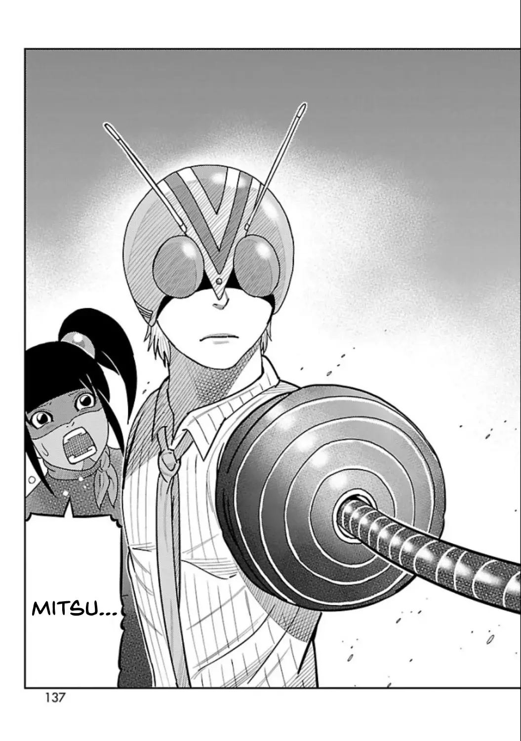 Tōjima Tanzaburō wa Kamen Raidā ni Naritai Capitulo 7 página 48