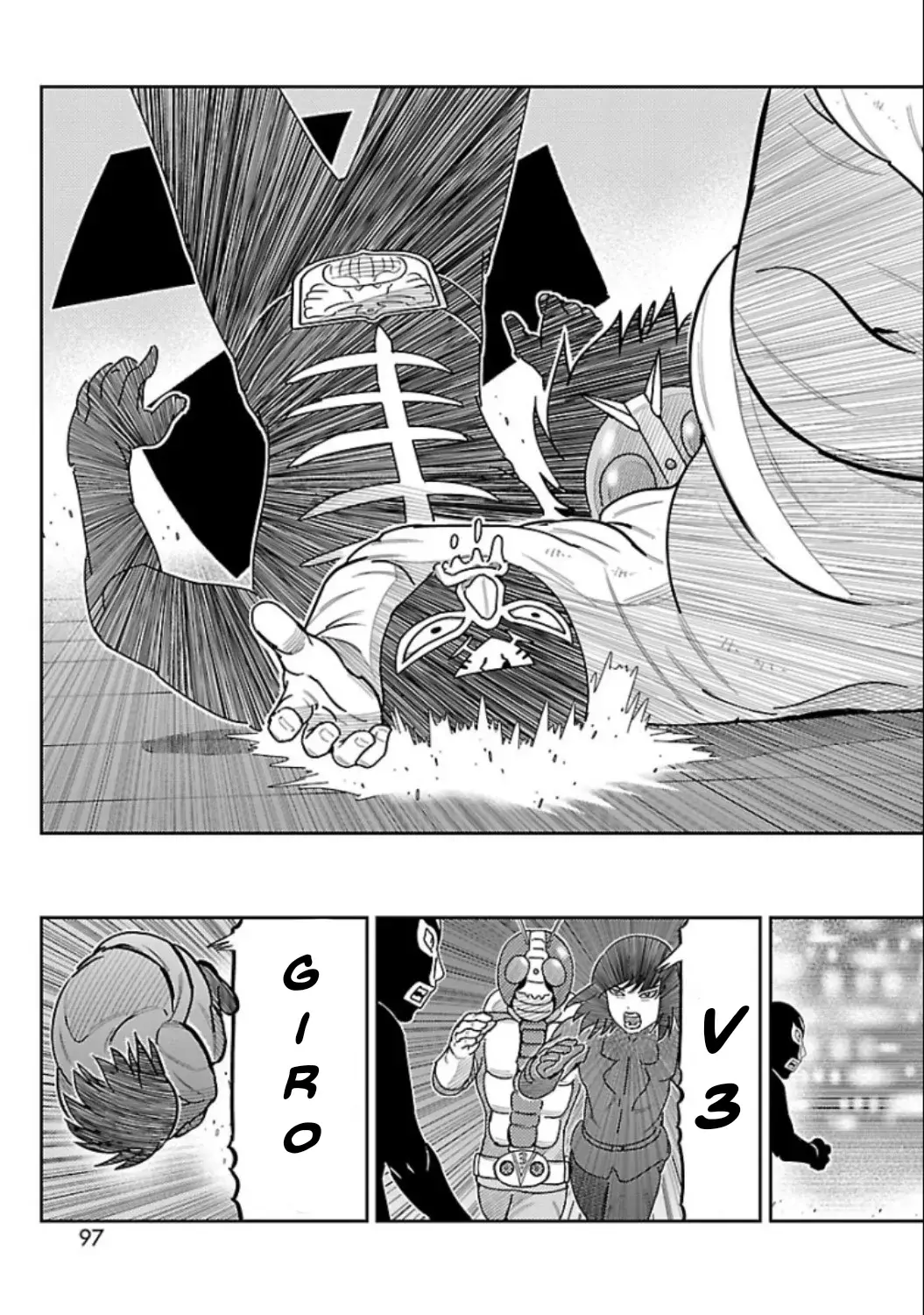 Tōjima Tanzaburō wa Kamen Raidā ni Naritai Capitulo 7 página 8