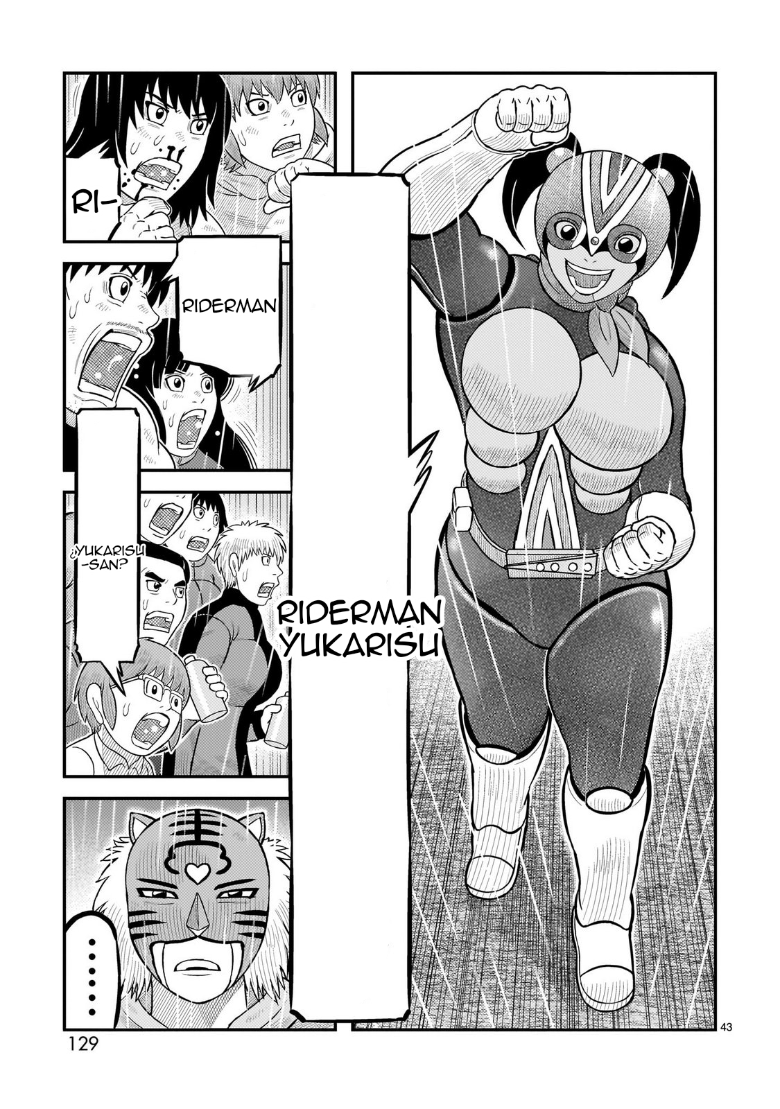 Tōjima Tanzaburō wa Kamen Raidā ni Naritai Capitulo 70 página 35