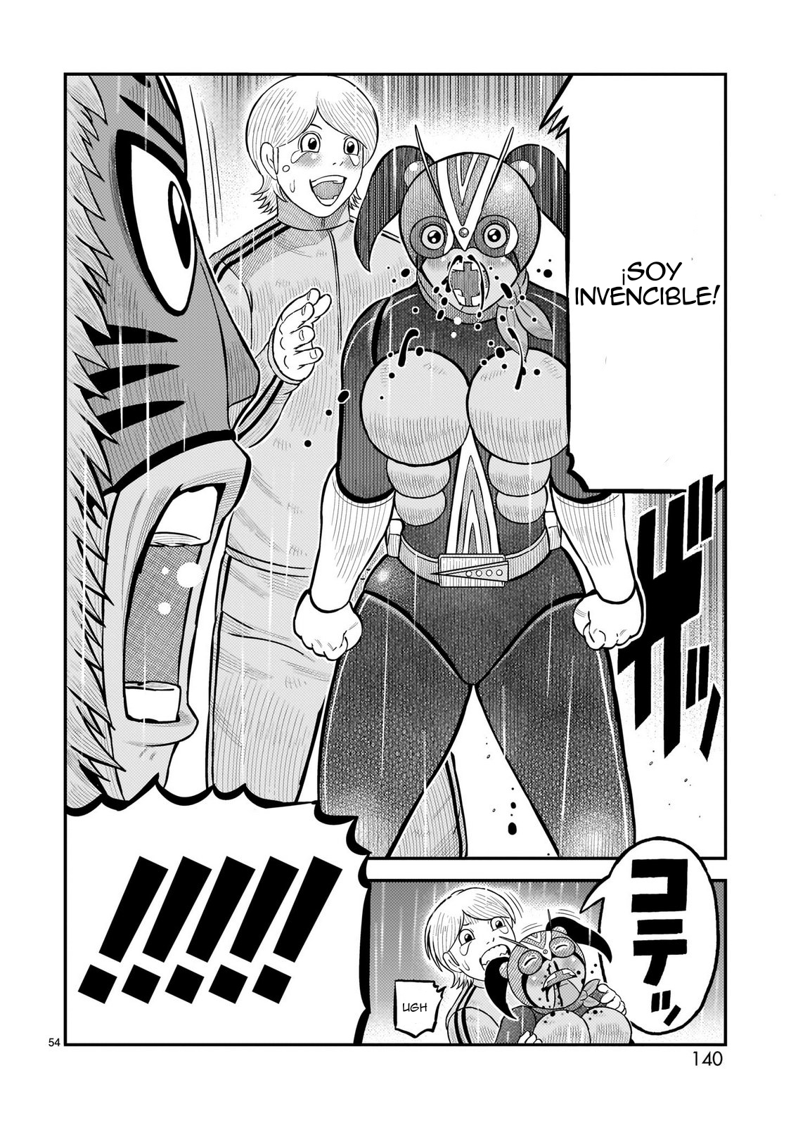 Tōjima Tanzaburō wa Kamen Raidā ni Naritai Capitulo 70 página 44