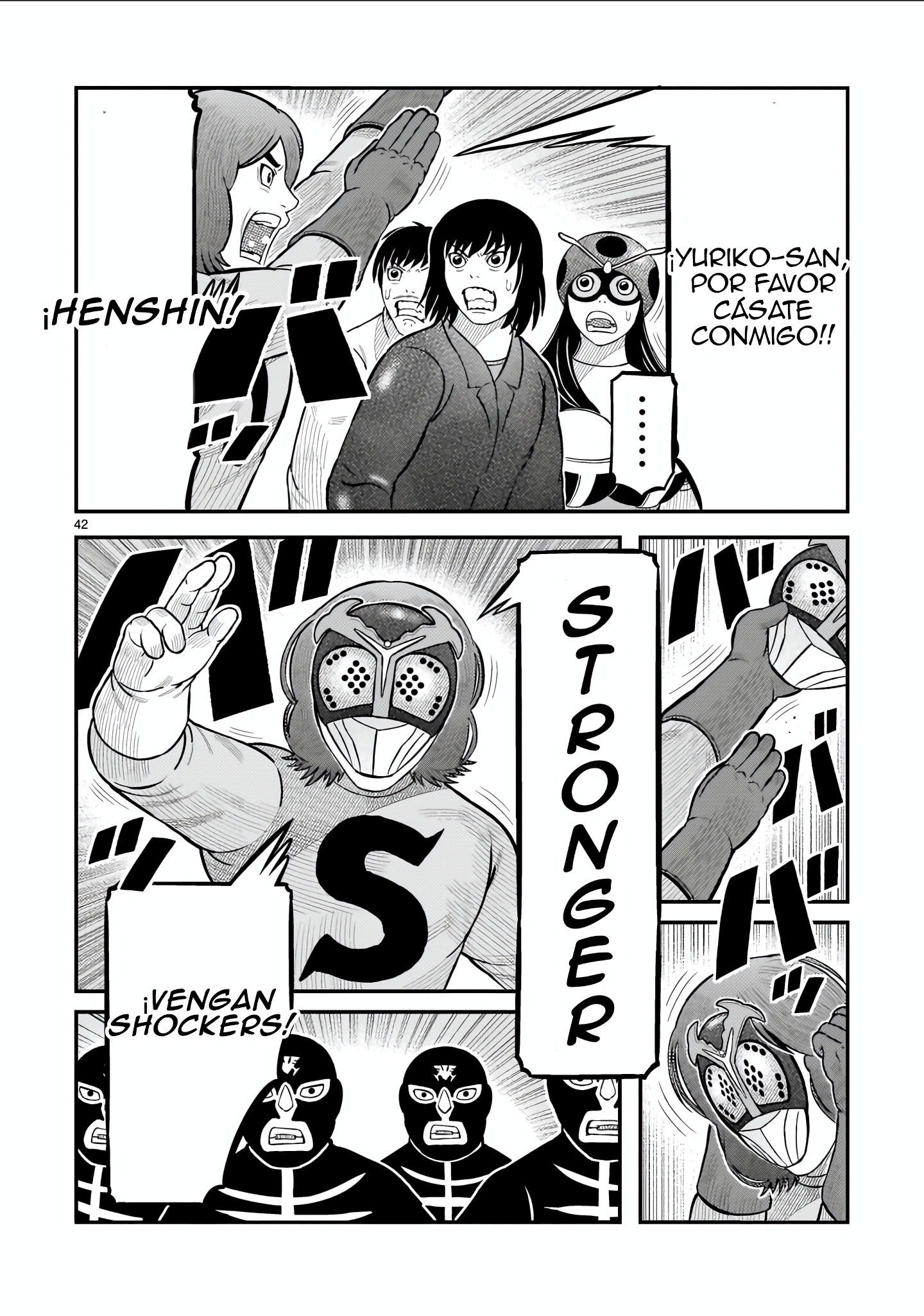 Tōjima Tanzaburō wa Kamen Raidā ni Naritai Capitulo 72 página 36