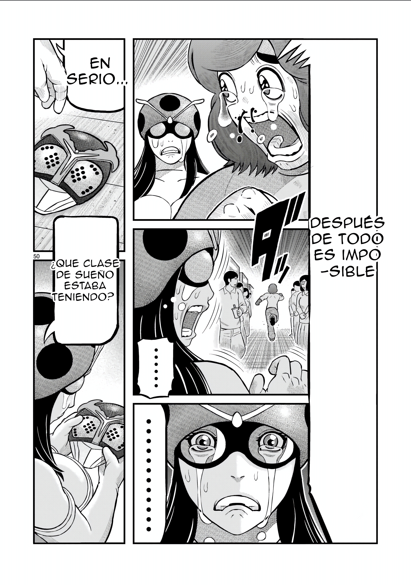 Tōjima Tanzaburō wa Kamen Raidā ni Naritai Capitulo 72 página 43