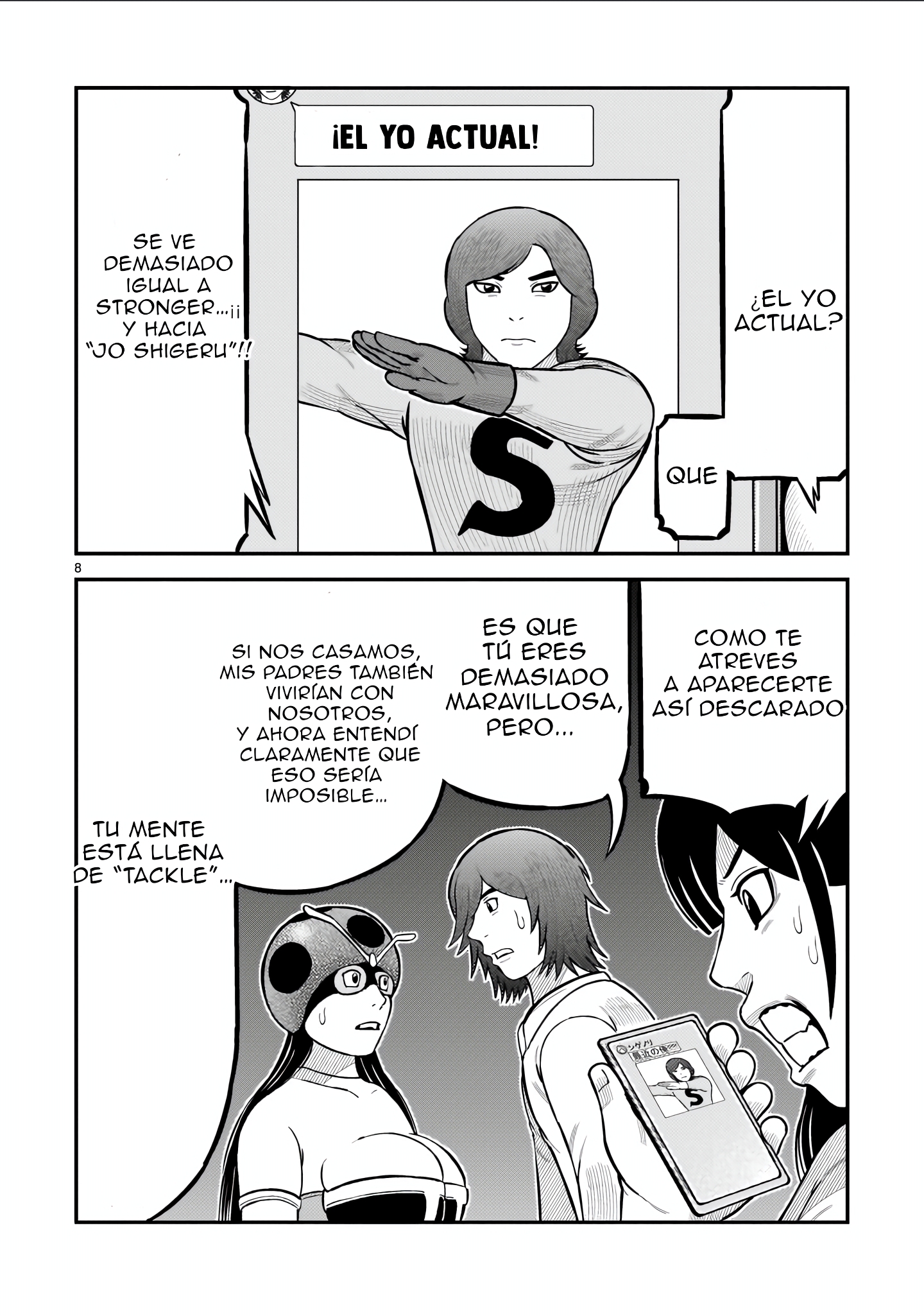 Tōjima Tanzaburō wa Kamen Raidā ni Naritai Capitulo 72 página 9