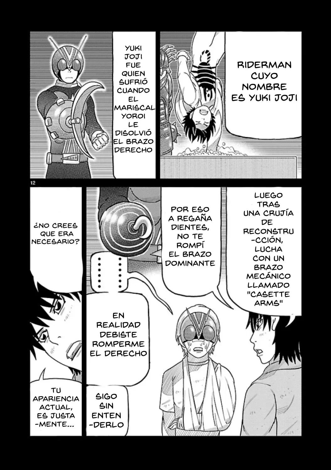 Tōjima Tanzaburō wa Kamen Raidā ni Naritai Capitulo 8 página 13