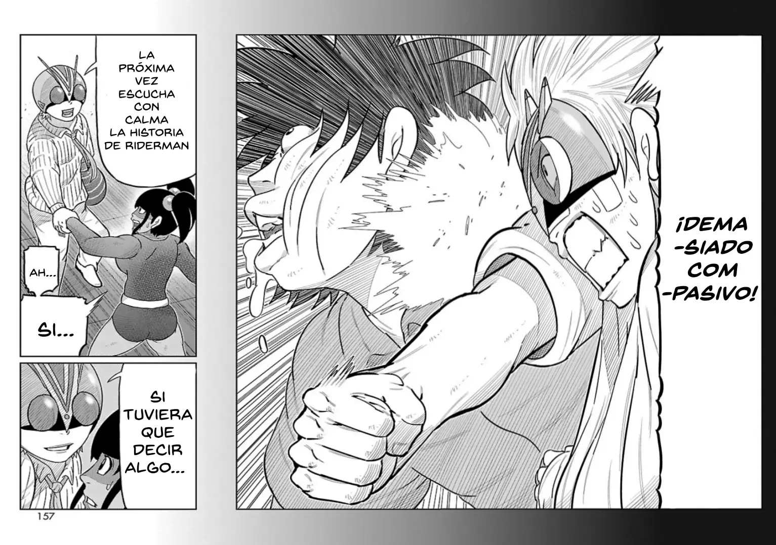 Tōjima Tanzaburō wa Kamen Raidā ni Naritai Capitulo 8 página 15