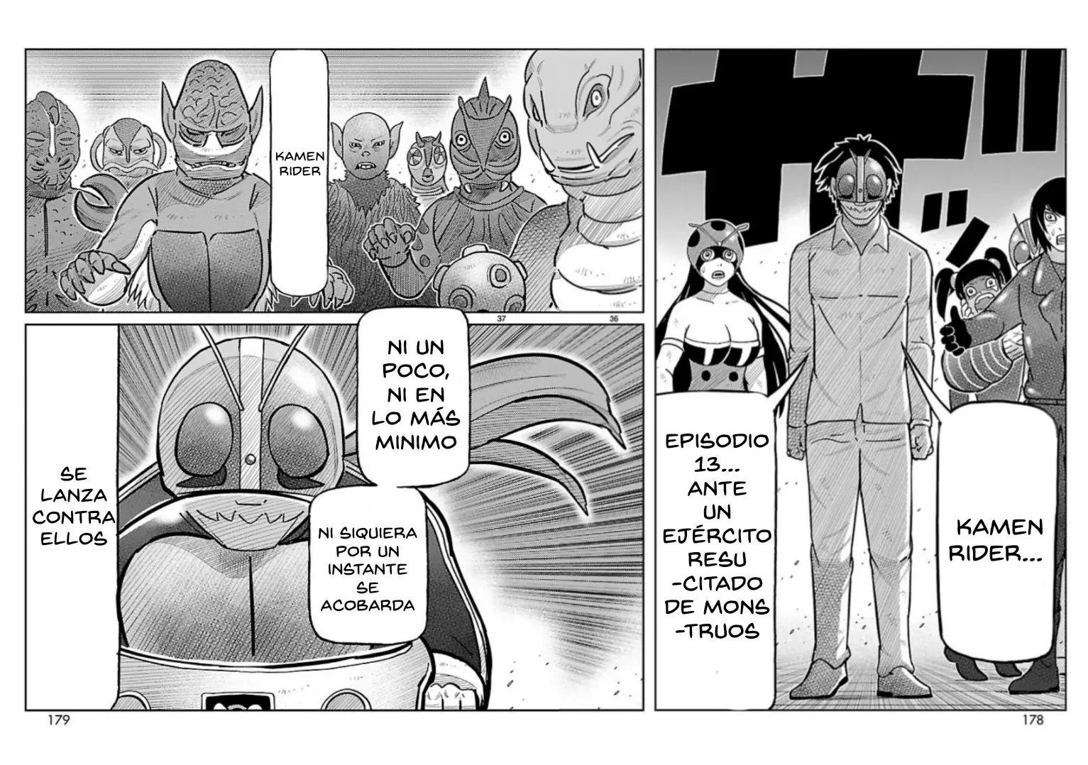 Tōjima Tanzaburō wa Kamen Raidā ni Naritai Capitulo 8 página 28