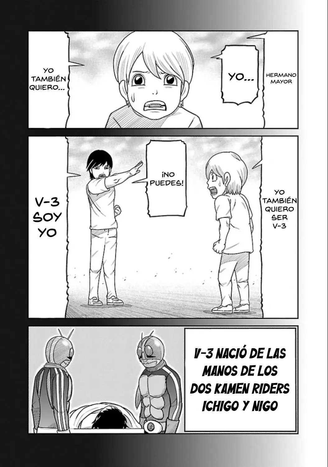 Tōjima Tanzaburō wa Kamen Raidā ni Naritai Capitulo 8 página 4