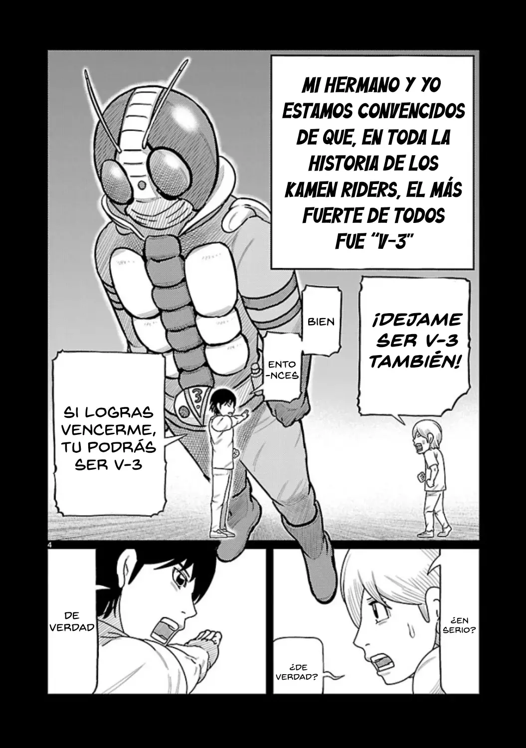 Tōjima Tanzaburō wa Kamen Raidā ni Naritai Capitulo 8 página 5