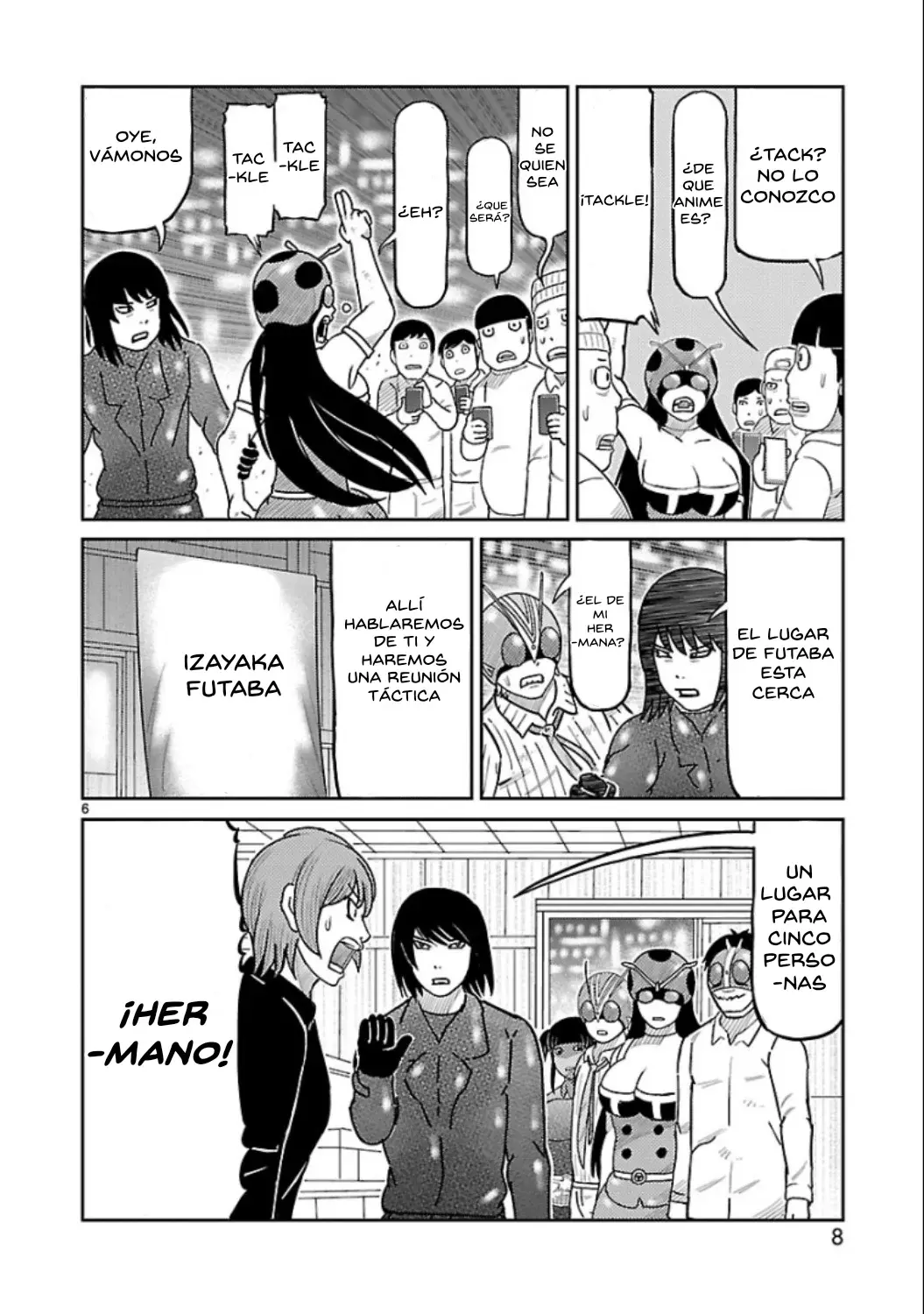 Tōjima Tanzaburō wa Kamen Raidā ni Naritai Capitulo 9 página 5