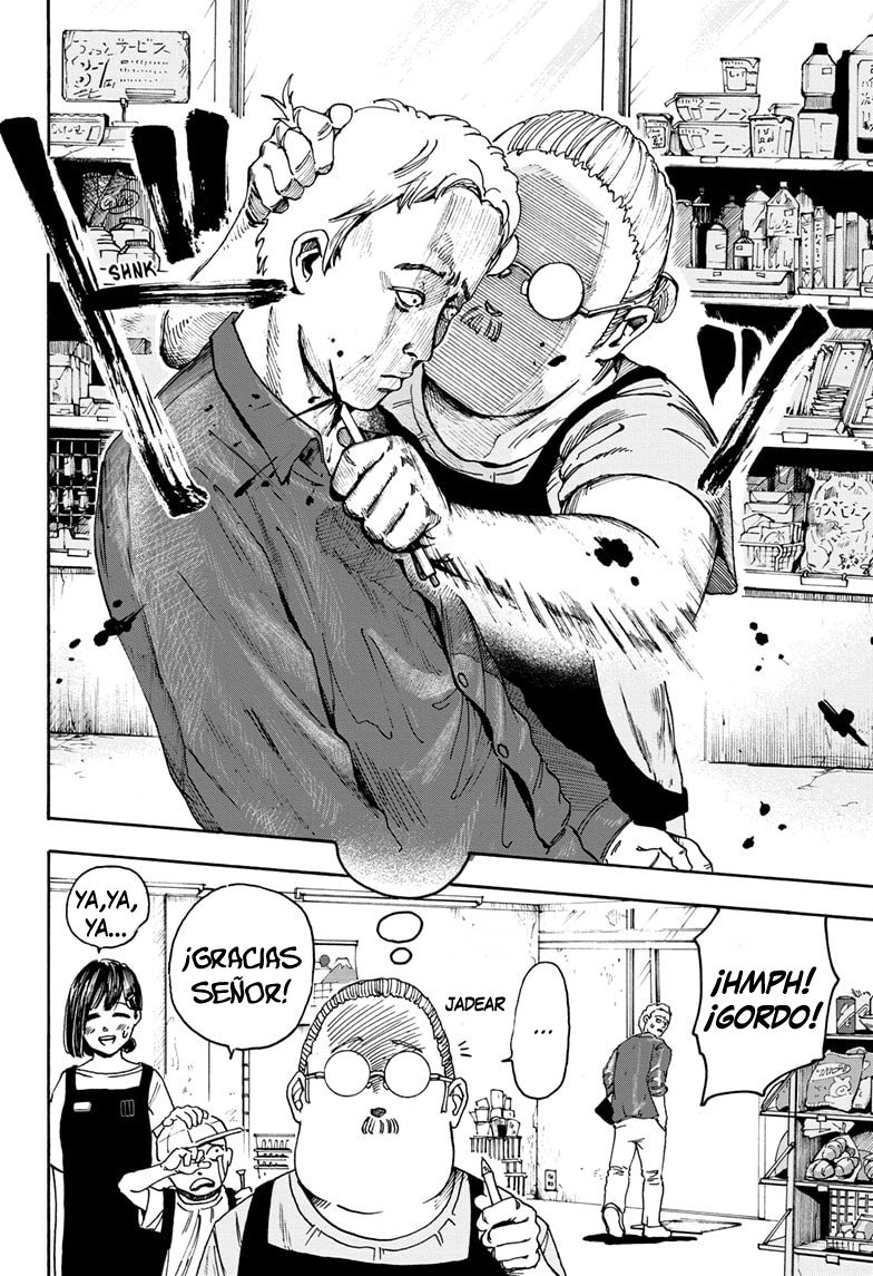 Sakamoto Days Capitulo 1: El legendario sicario página 14