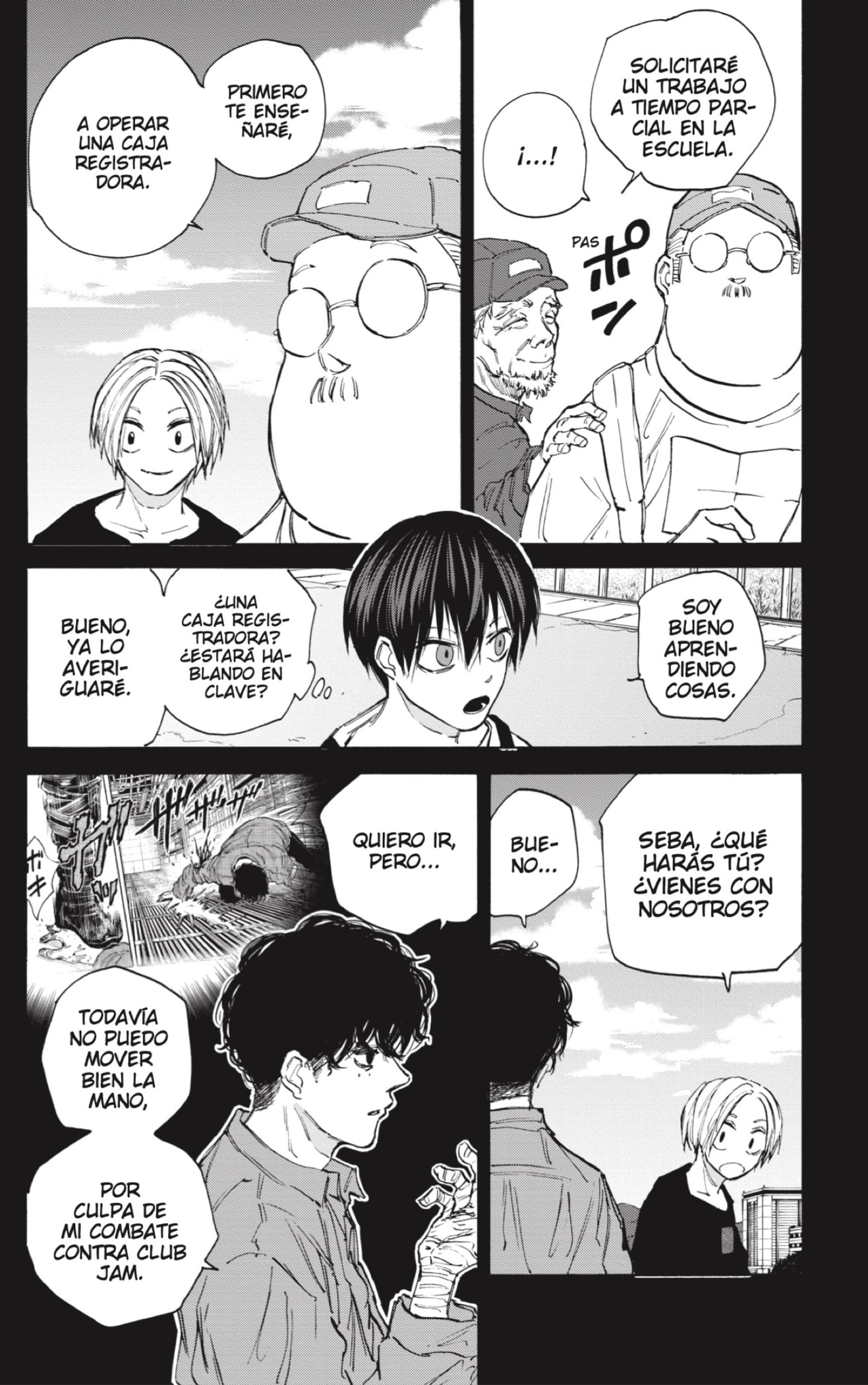 Sakamoto Days Capitulo 105: Distintos objetivos. página 10