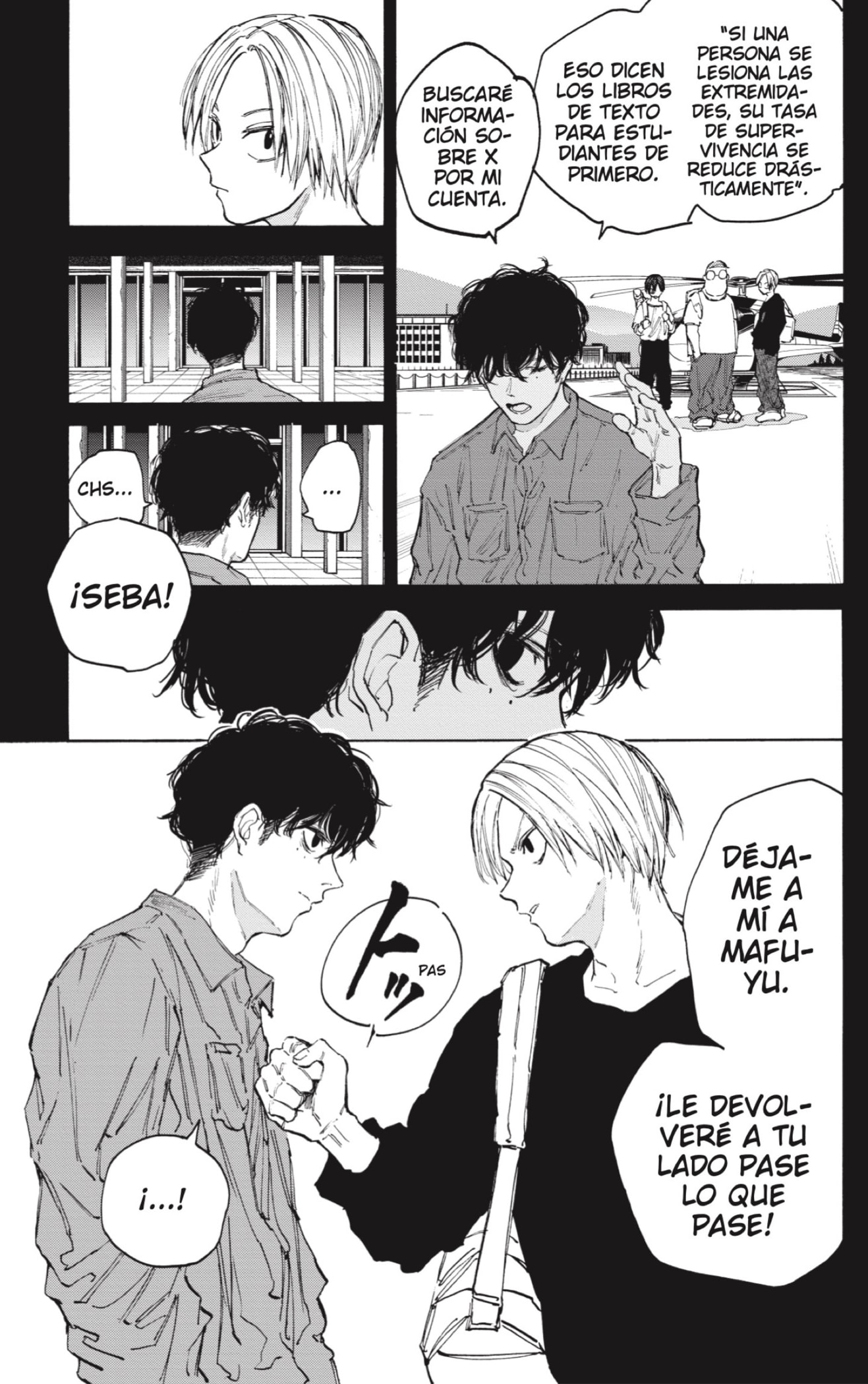 Sakamoto Days Capitulo 105: Distintos objetivos. página 11