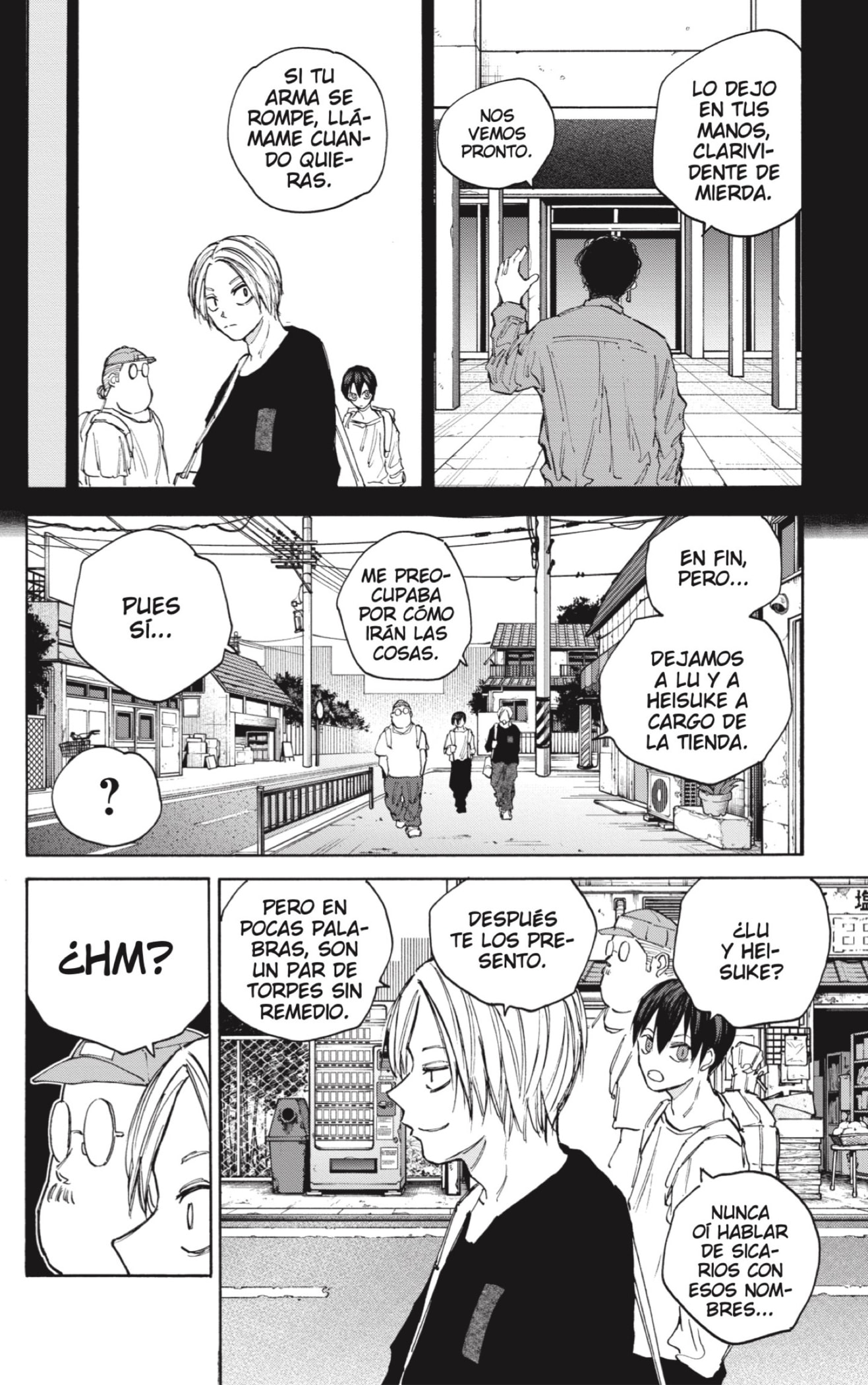Sakamoto Days Capitulo 105: Distintos objetivos. página 12