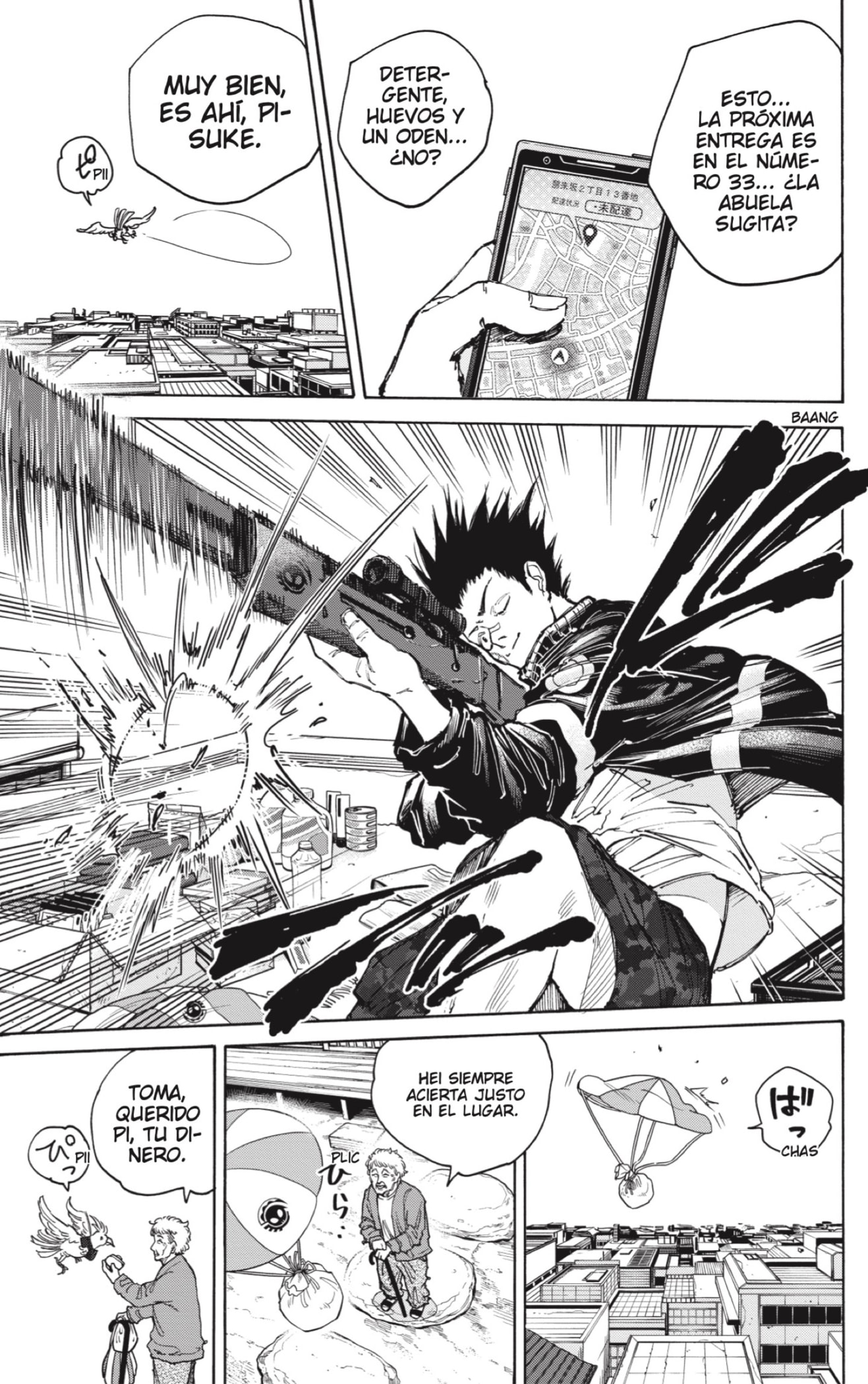 Sakamoto Days Capitulo 105: Distintos objetivos. página 15