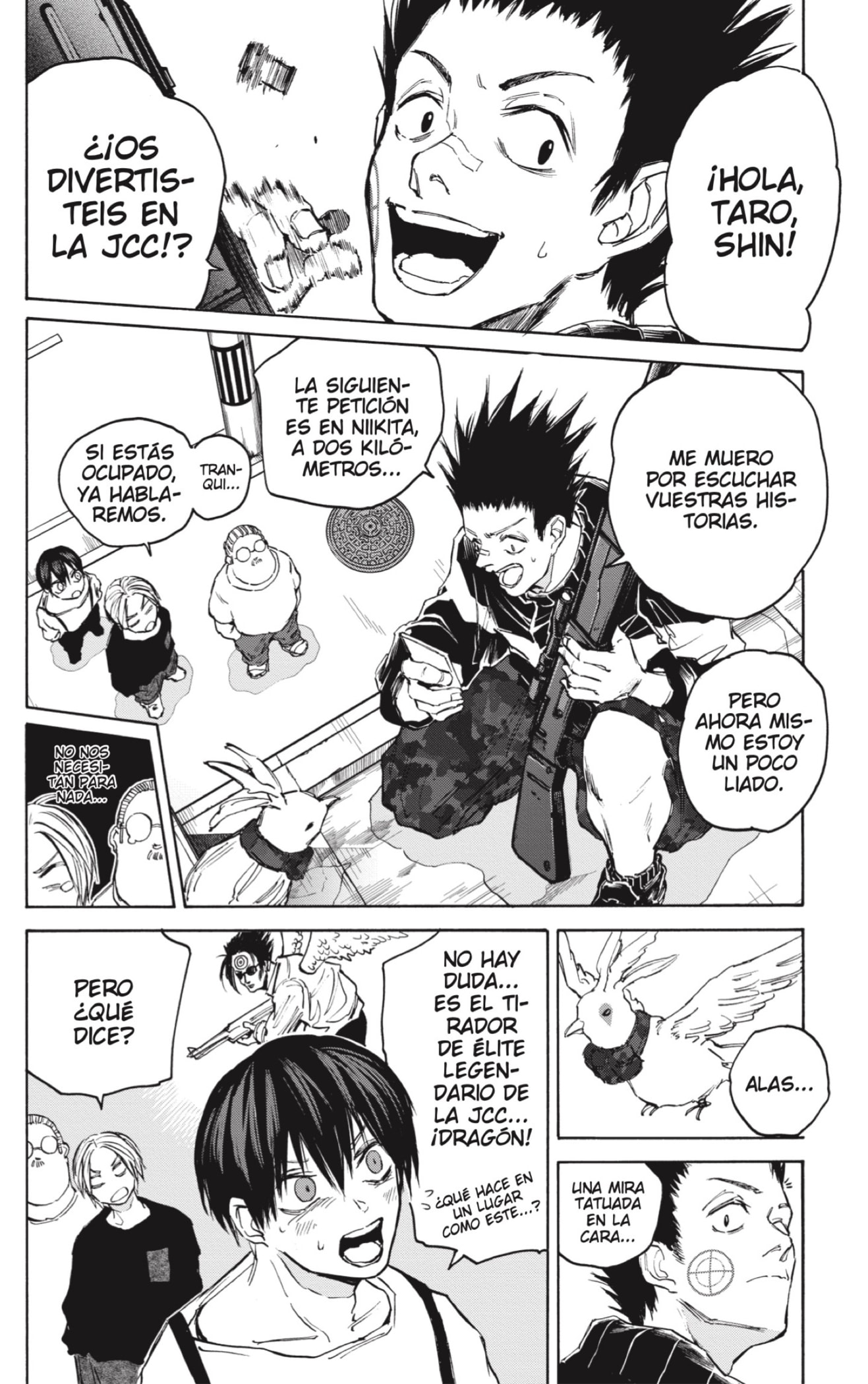 Sakamoto Days Capitulo 105: Distintos objetivos. página 16