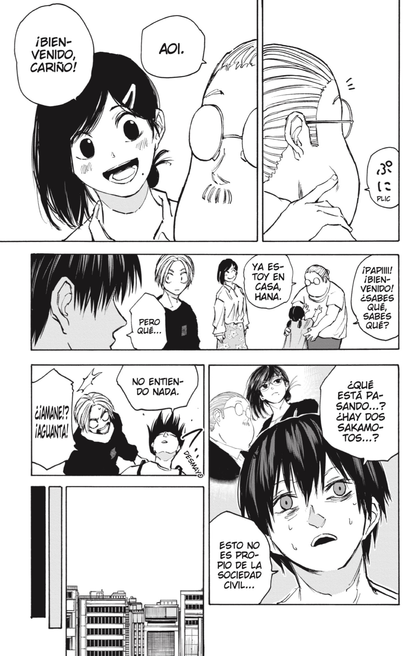 Sakamoto Days Capitulo 105: Distintos objetivos. página 17