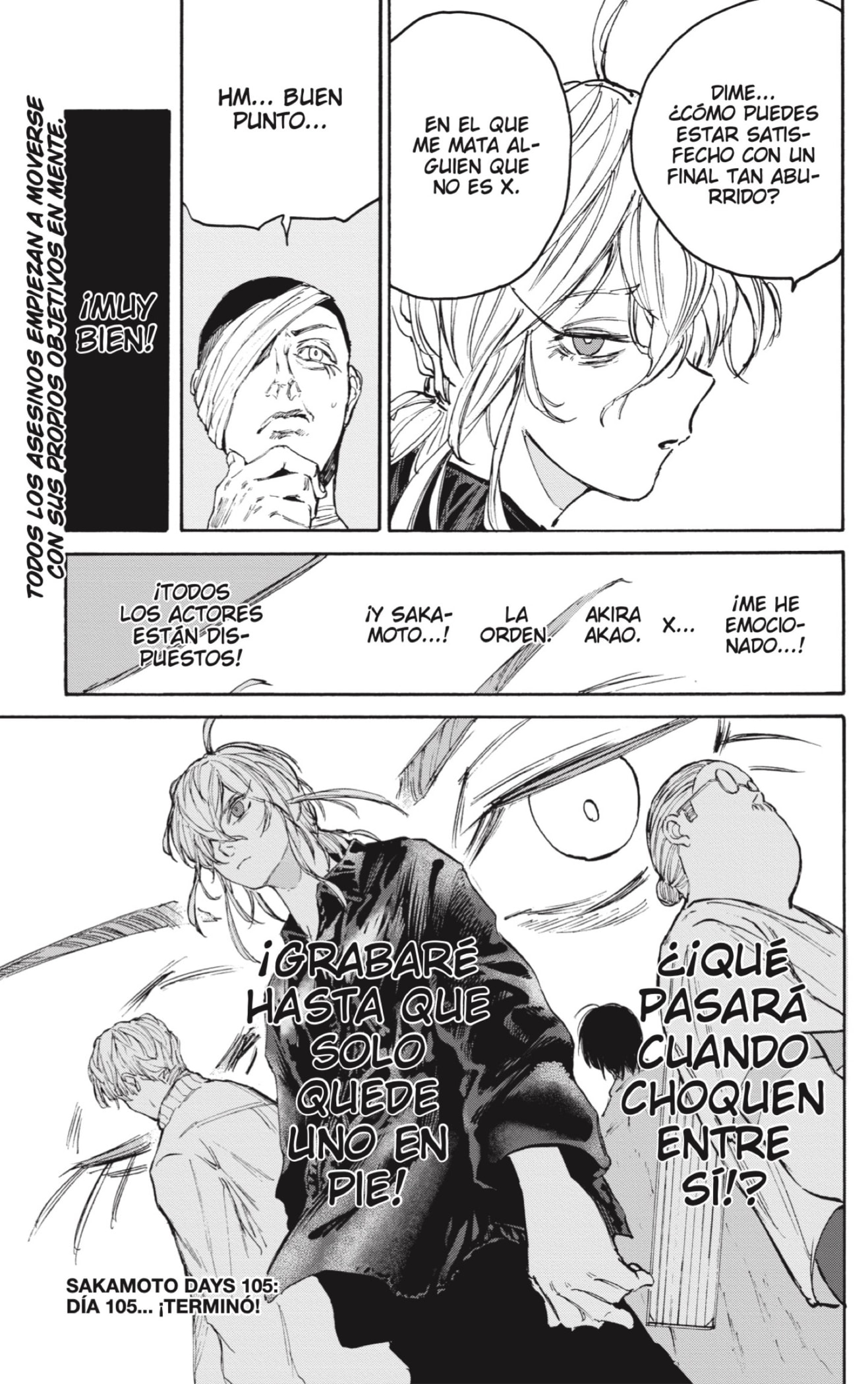 Sakamoto Days Capitulo 105: Distintos objetivos. página 21