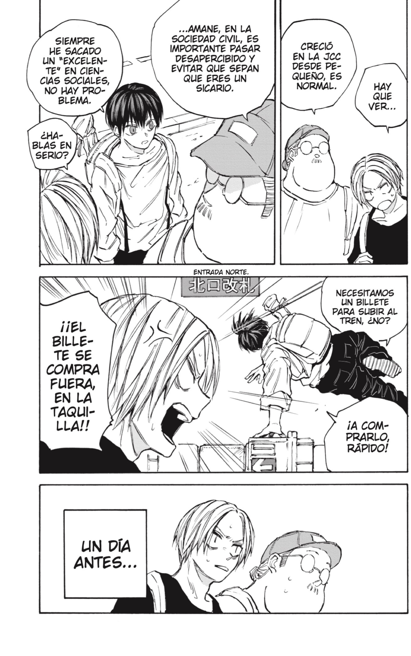Sakamoto Days Capitulo 105: Distintos objetivos. página 5