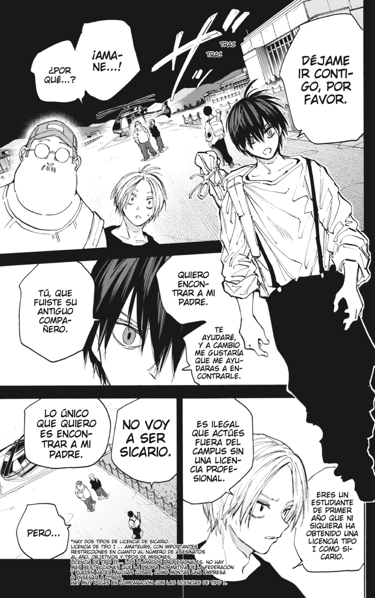 Sakamoto Days Capitulo 105: Distintos objetivos. página 7