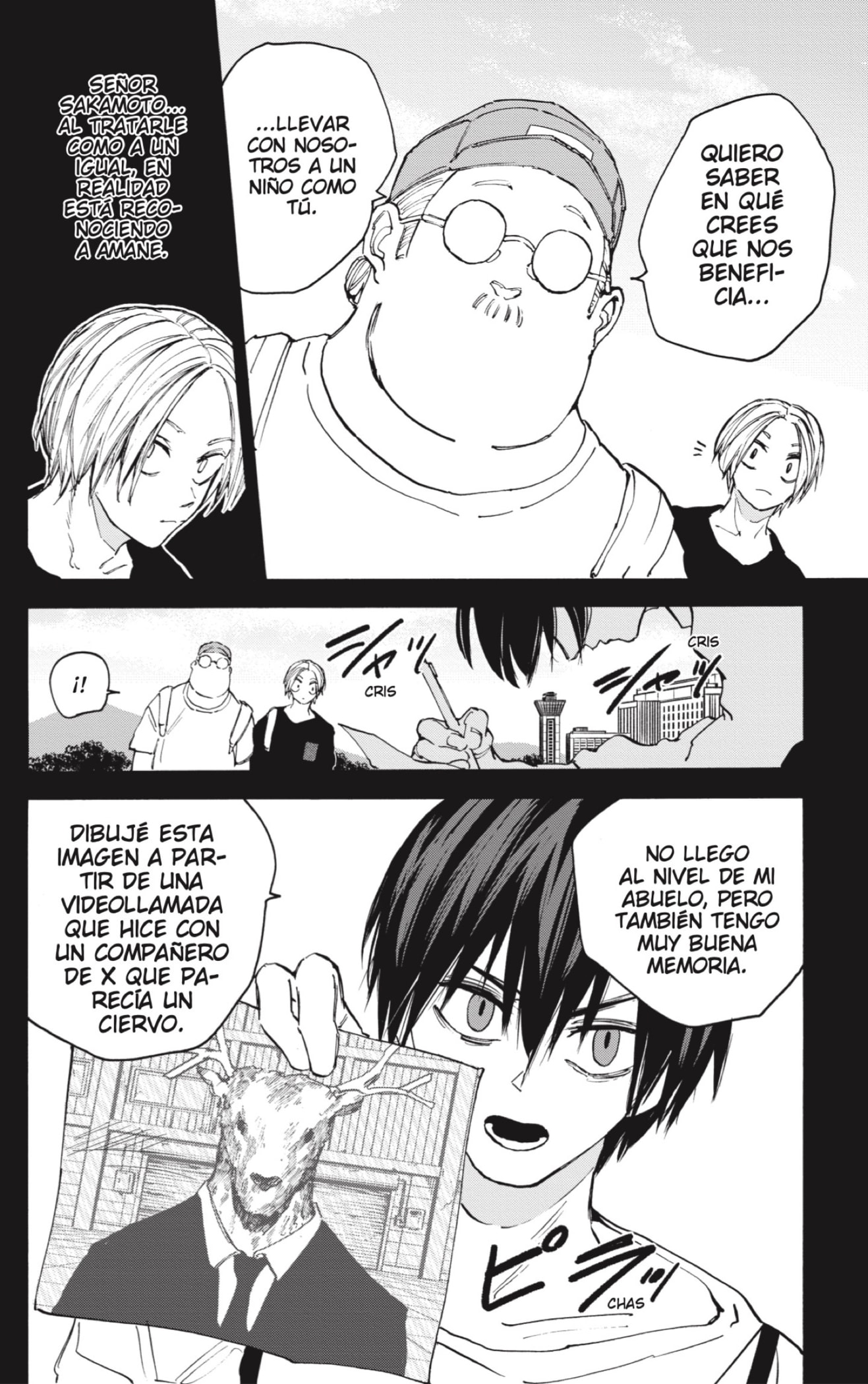 Sakamoto Days Capitulo 105: Distintos objetivos. página 8