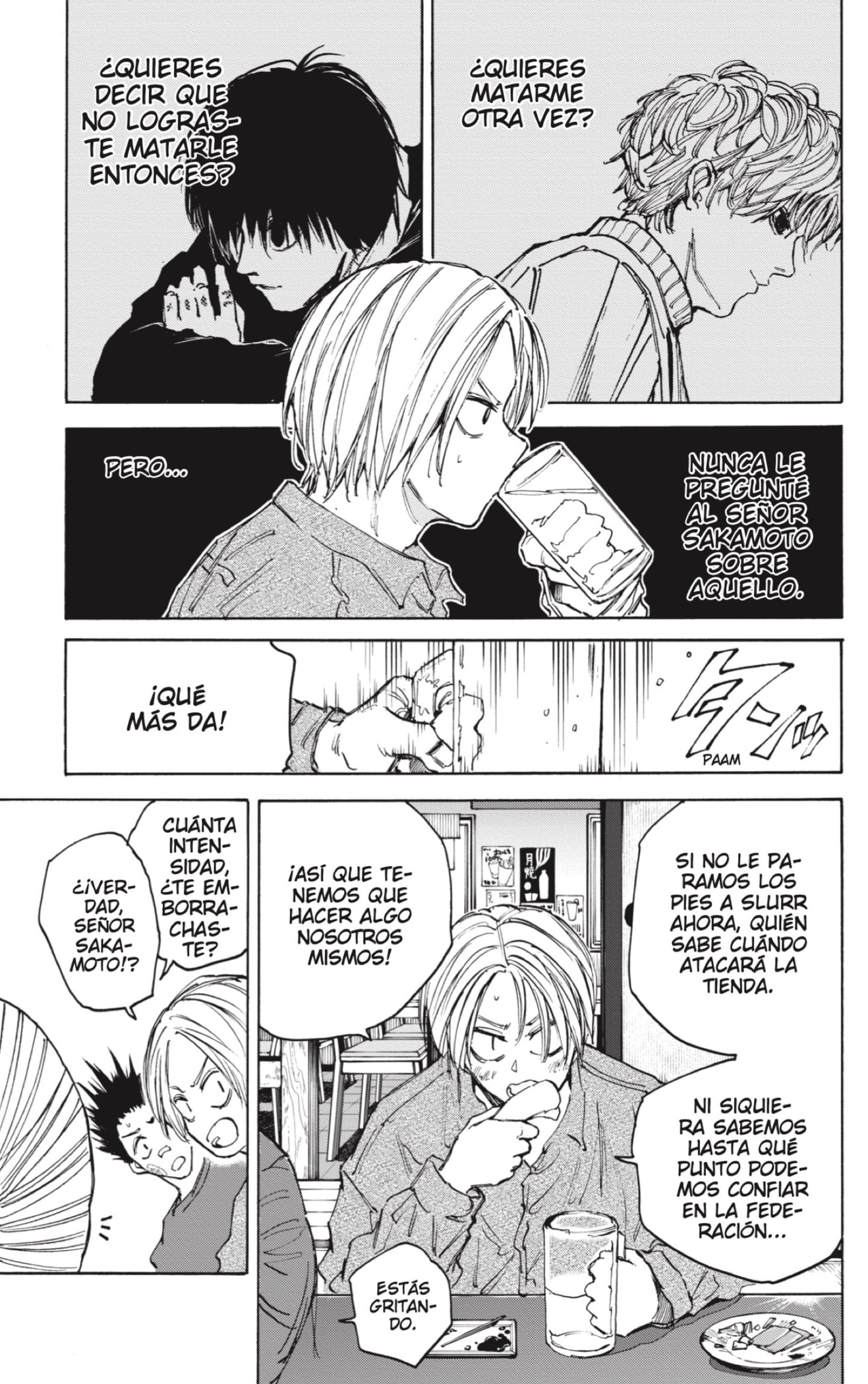 Sakamoto Days Capitulo 106: Razón. página 5