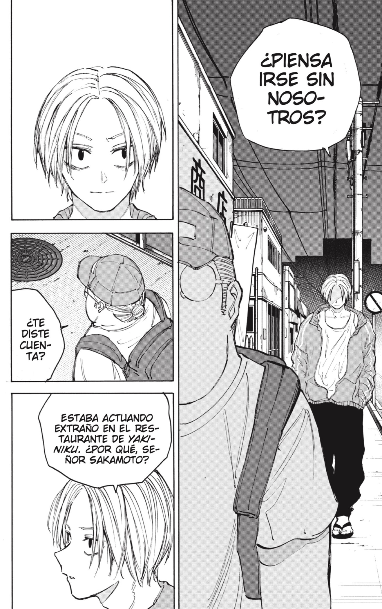 Sakamoto Days Capitulo 106: Razón. página 8