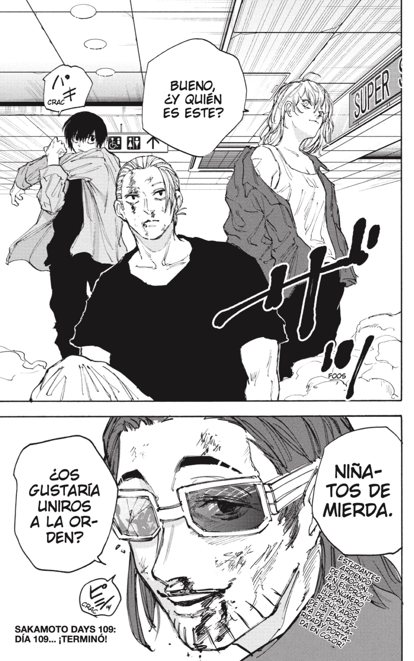 Sakamoto Days Capitulo 109: Kindaka. página 19