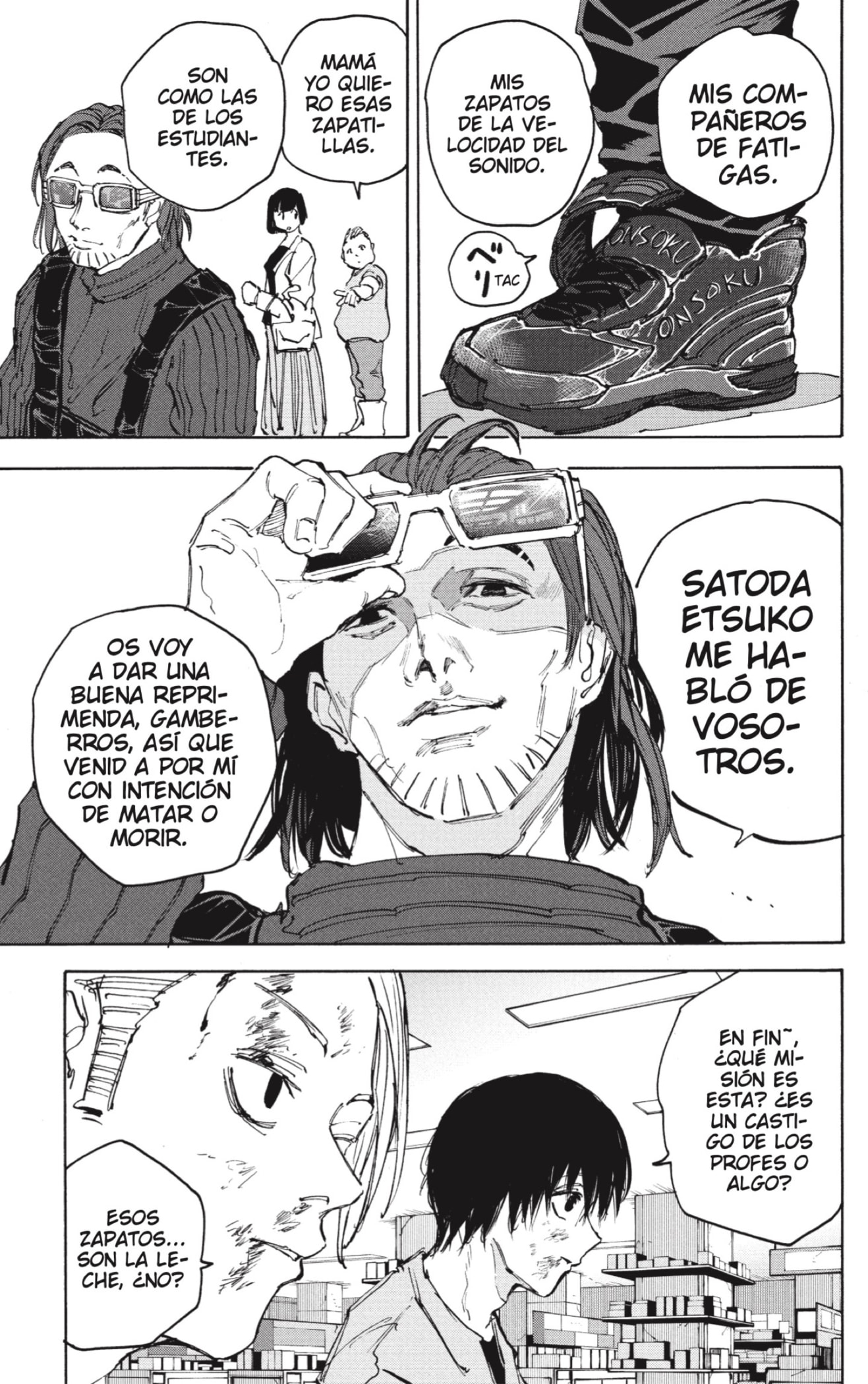 Sakamoto Days Capitulo 109: Kindaka. página 9