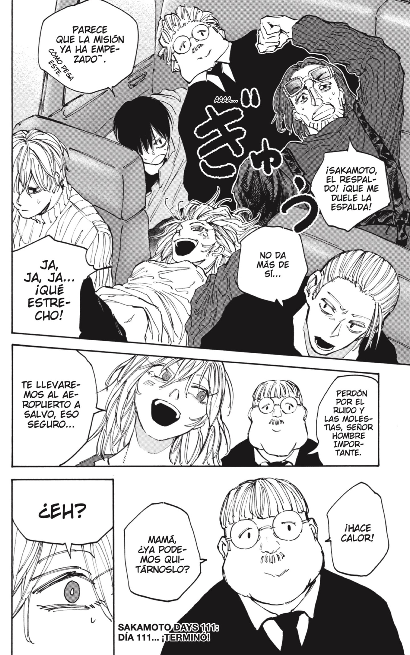 Sakamoto Days Capitulo 111: Asignación de guardaespaldas. página 16