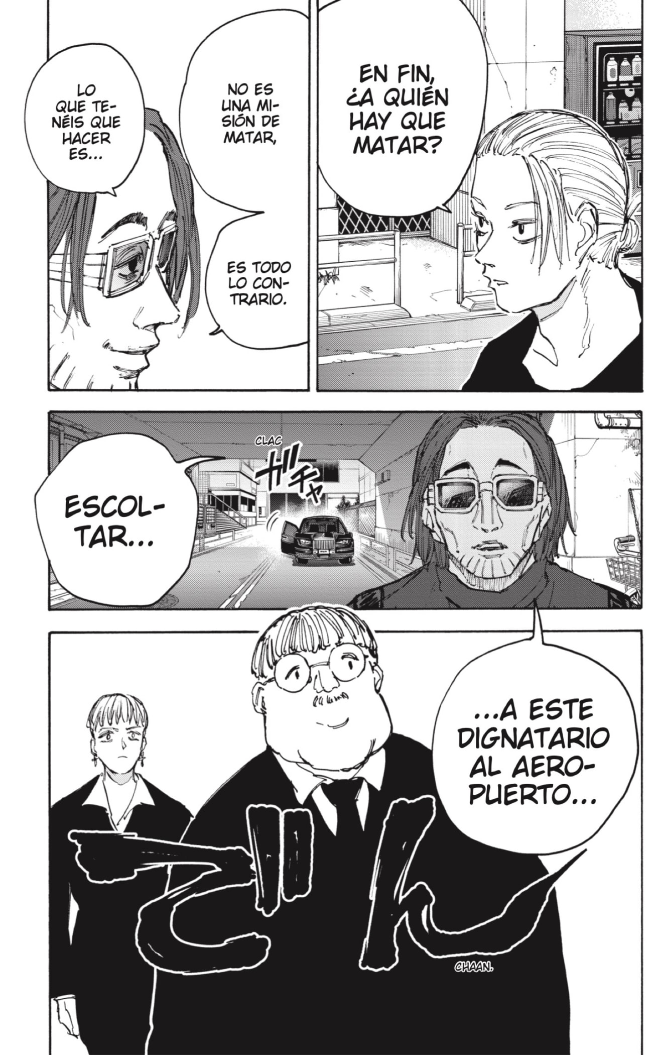 Sakamoto Days Capitulo 111: Asignación de guardaespaldas. página 9