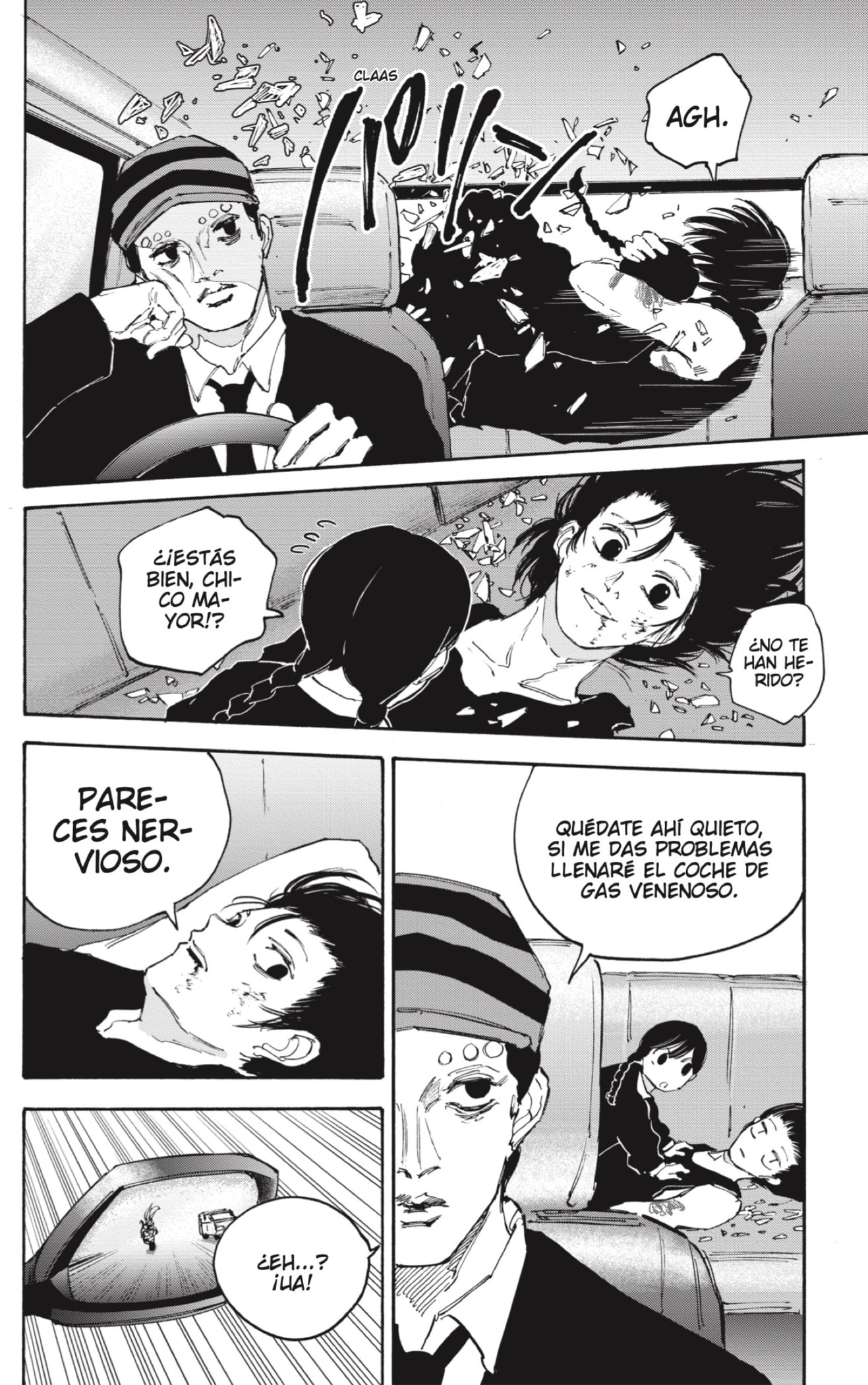 Sakamoto Days Capitulo 113: Persecución en coche página 12