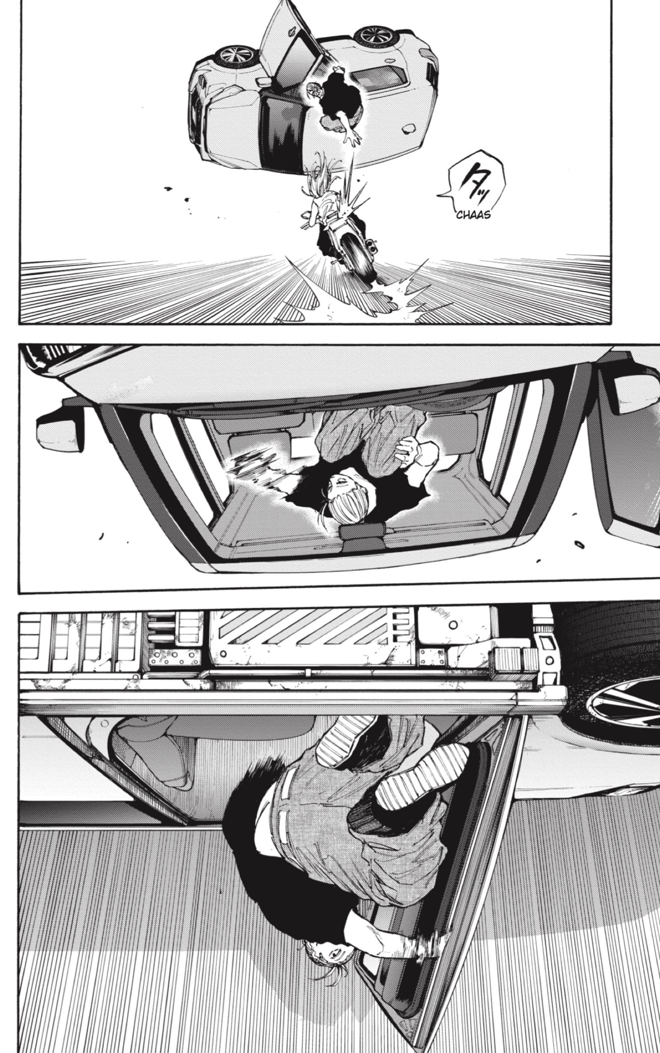Sakamoto Days Capitulo 113: Persecución en coche página 14