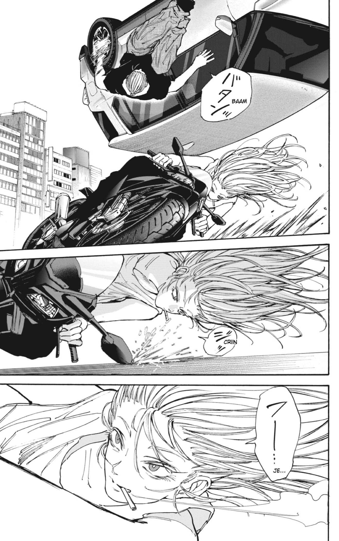 Sakamoto Days Capitulo 113: Persecución en coche página 15