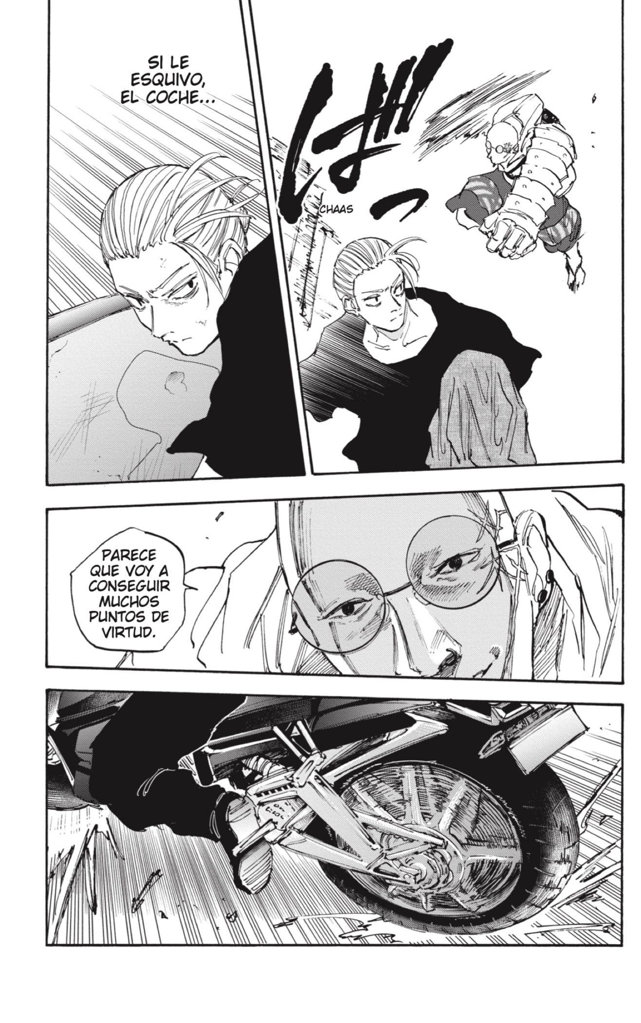 Sakamoto Days Capitulo 113: Persecución en coche página 17