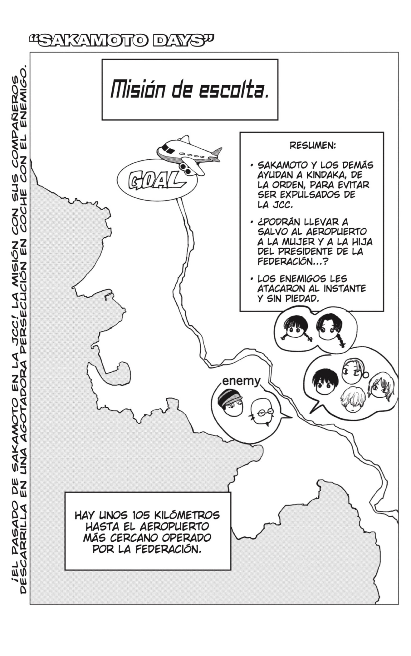 Sakamoto Days Capitulo 113: Persecución en coche página 3