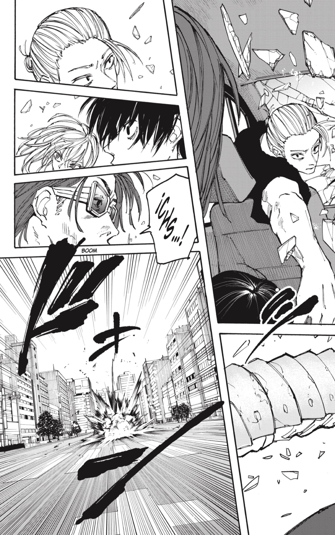 Sakamoto Days Capitulo 113: Persecución en coche página 7