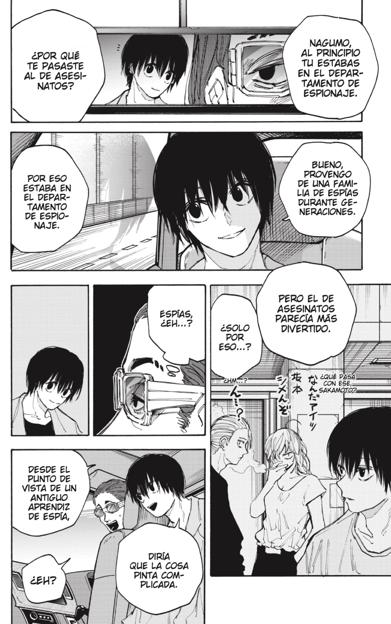 Sakamoto Days Capitulo 114: SUS RESPECTIVAS MISIONES página 10