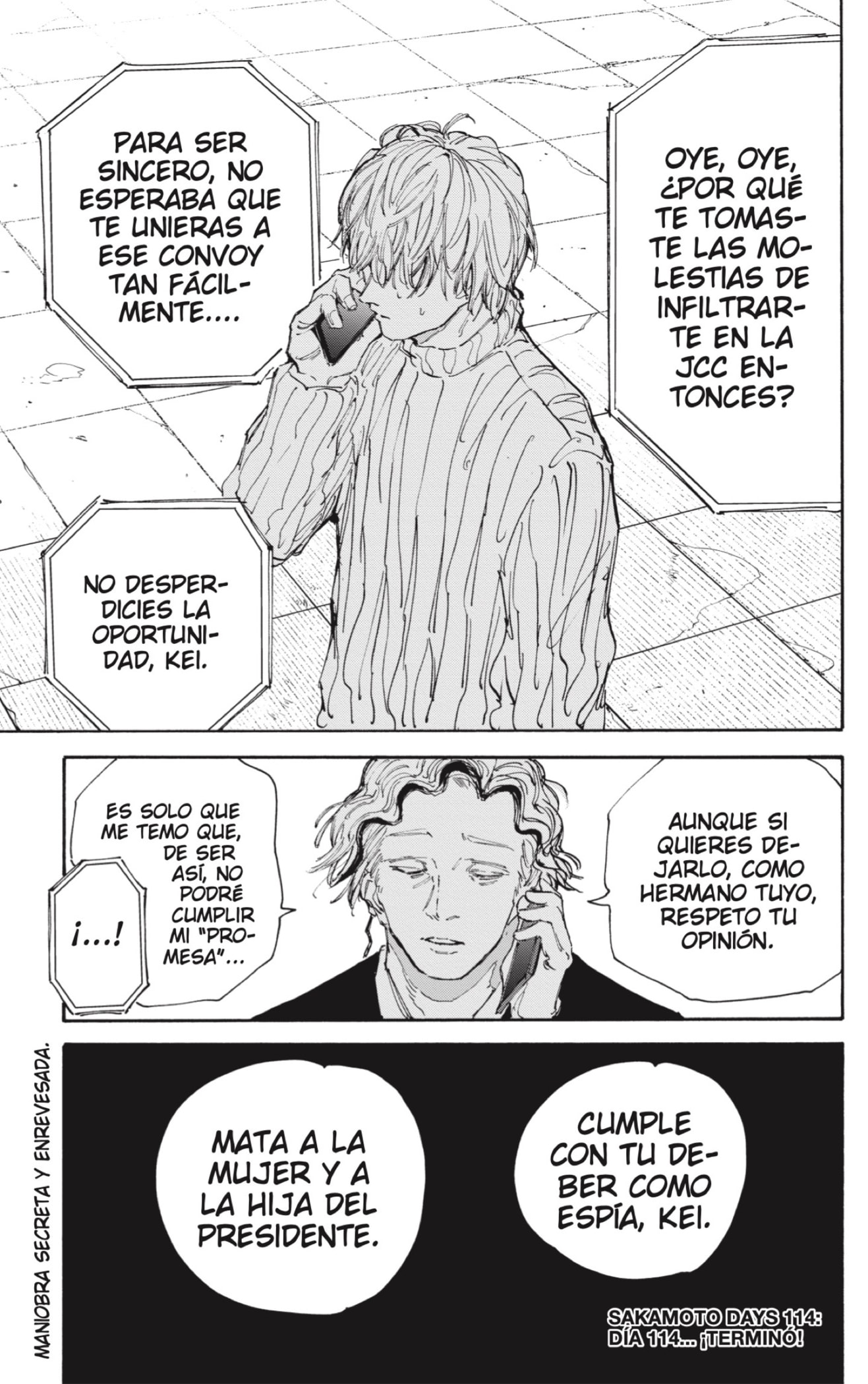 Sakamoto Days Capitulo 114: SUS RESPECTIVAS MISIONES página 19