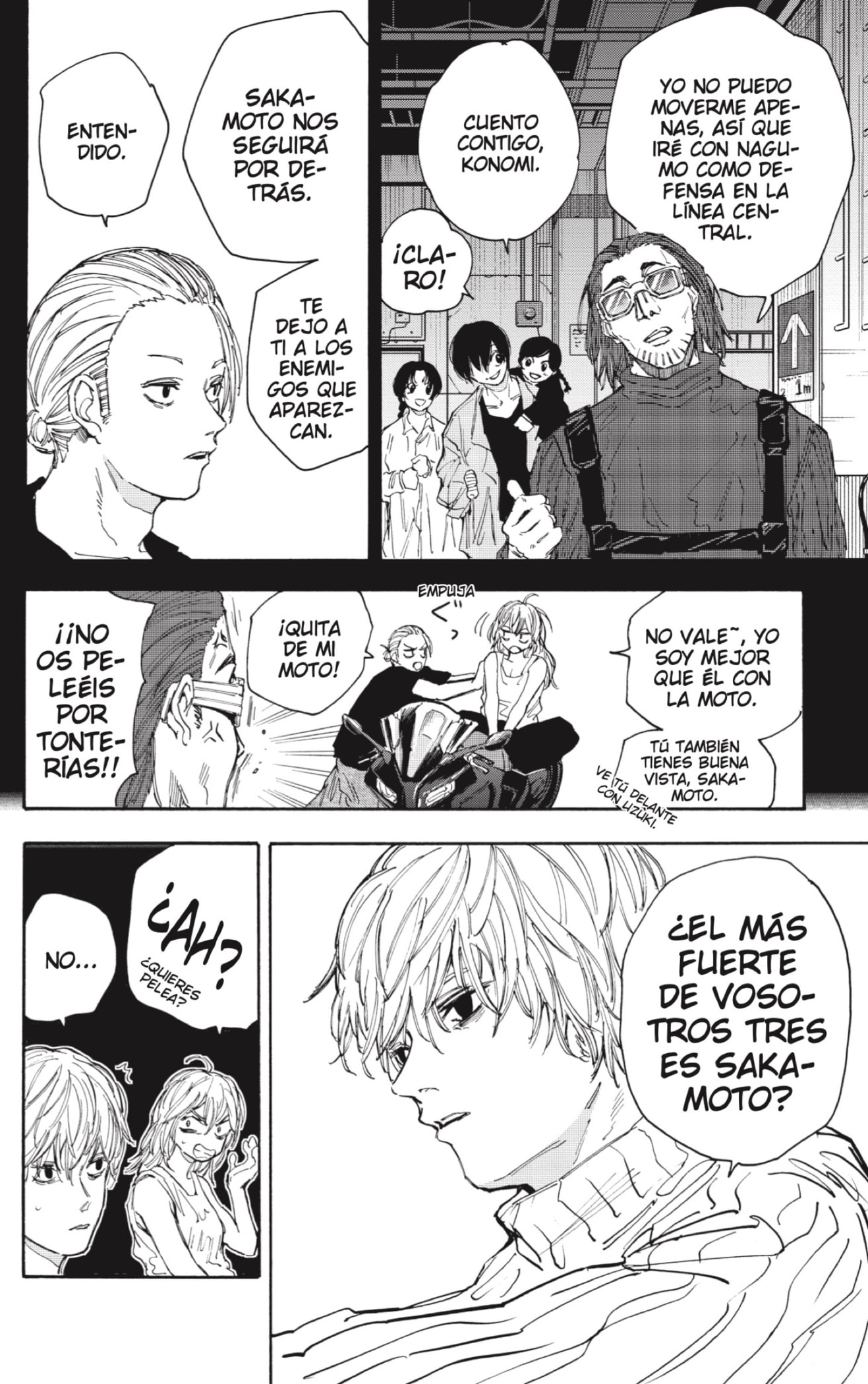 Sakamoto Days Capitulo 114: SUS RESPECTIVAS MISIONES página 4