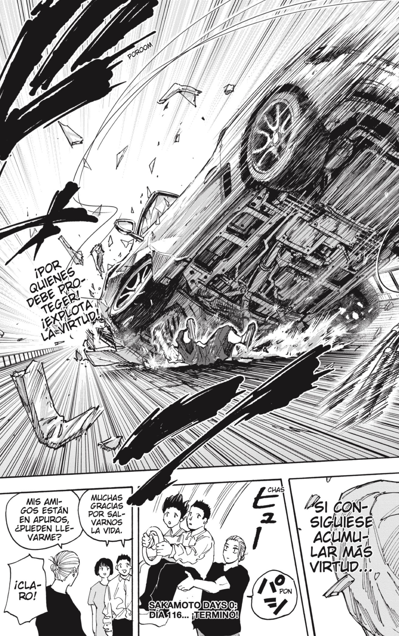Sakamoto Days Capitulo 116: Amigos. página 17