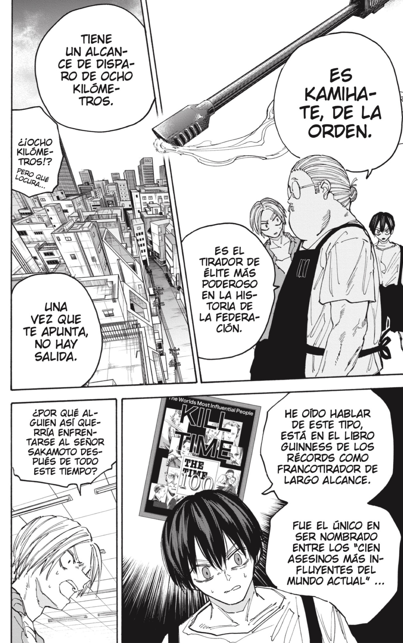 Sakamoto Days Capitulo 135: Kamihate página 8