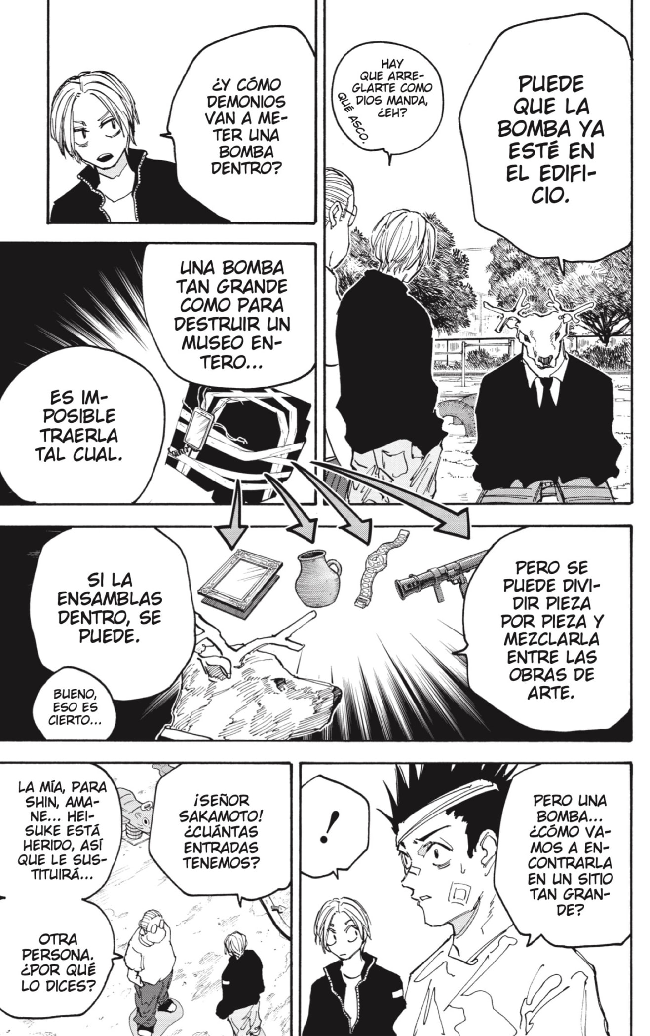 Sakamoto Days Capitulo 140: El objetivo de cada uno página 15
