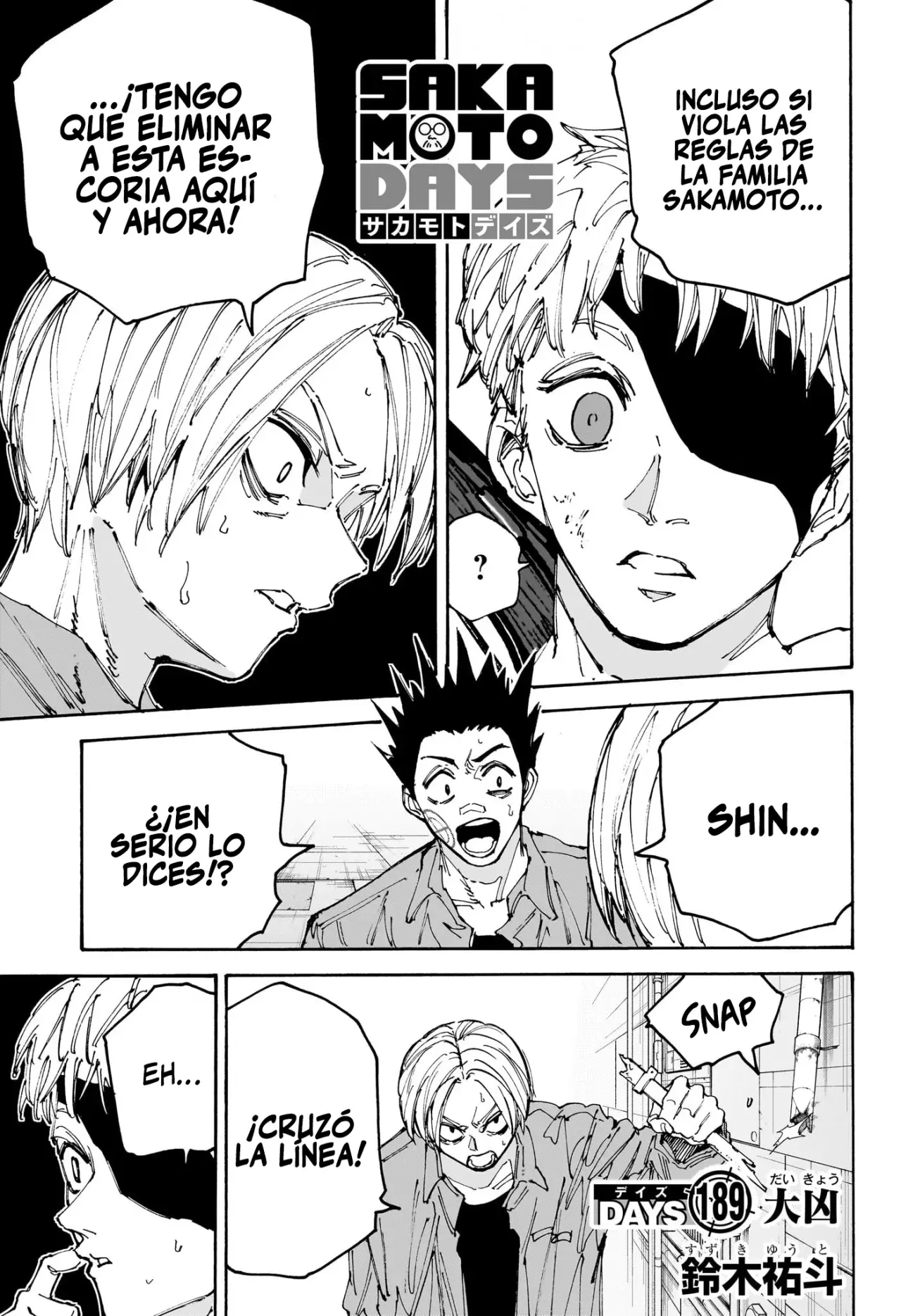 Sakamoto Days Capitulo 189 página 2