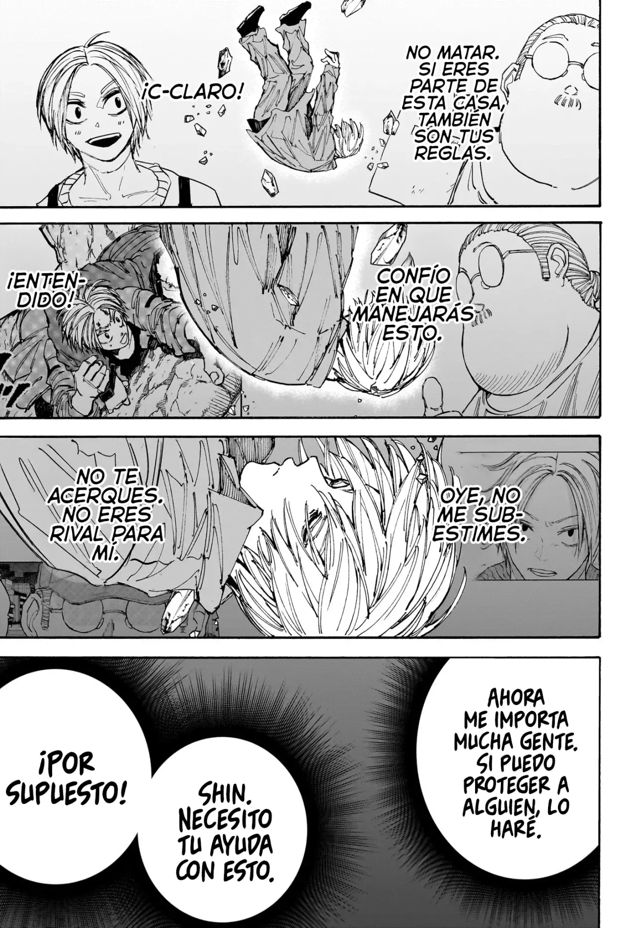 Sakamoto Days Capitulo 192: Sentimientos verdaderos. página 9