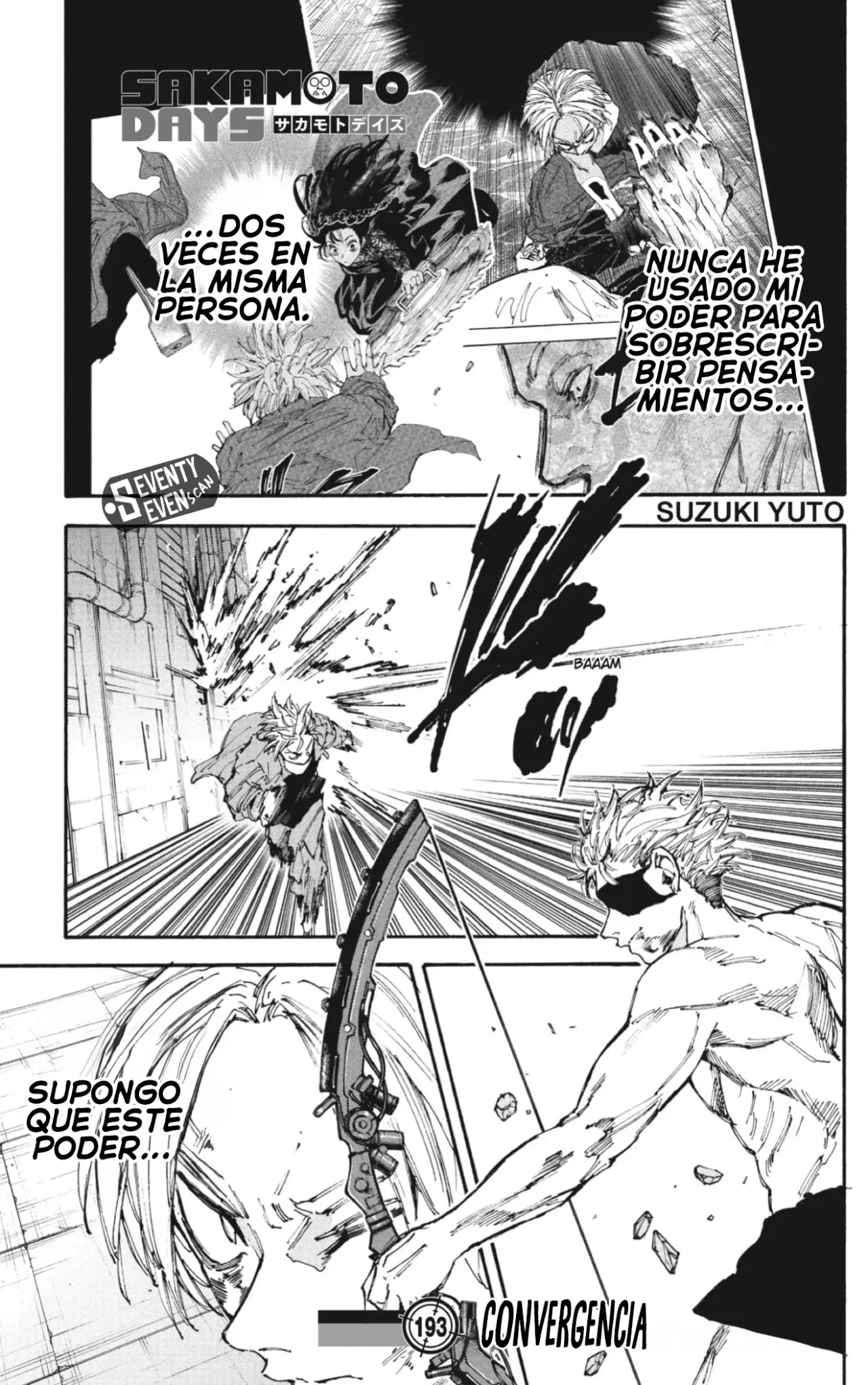 Sakamoto Days Capitulo 193: Sentimientos verdaderos. página 3