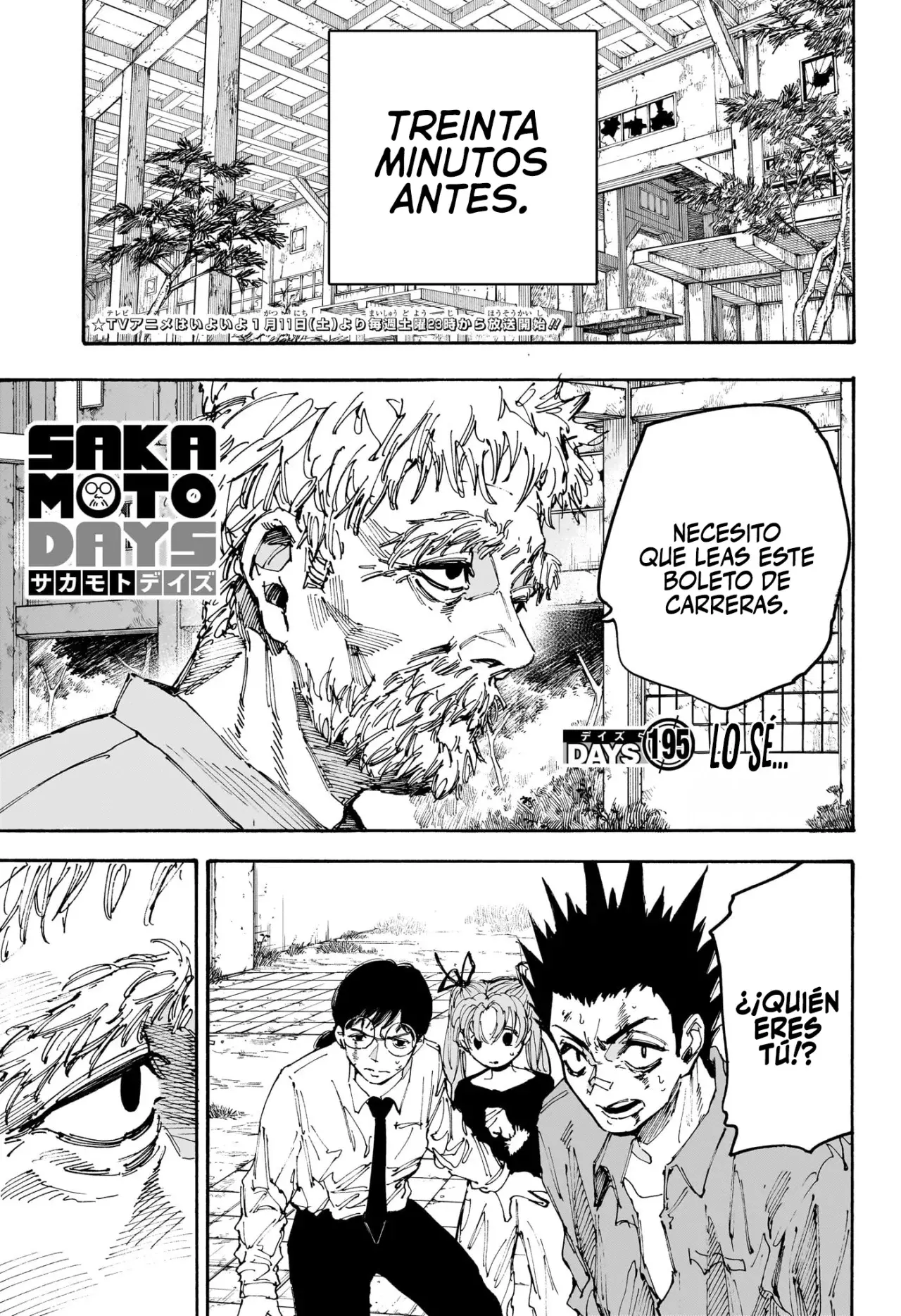 Sakamoto Days Capitulo 195: Lo sé... página 3
